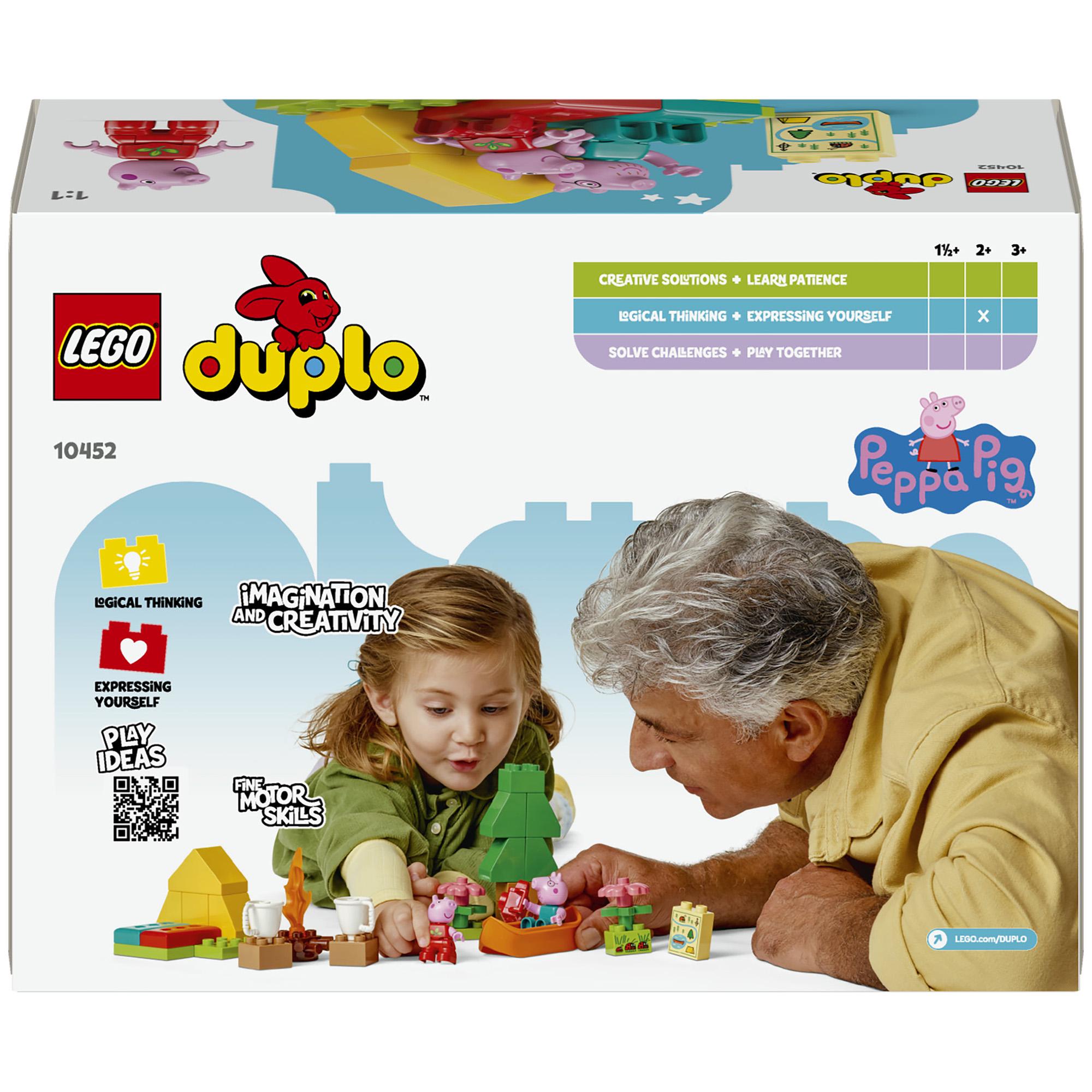 LEGO Duplo Peppa Pig Camping Trip Building Toy 10452 thumbnail 5