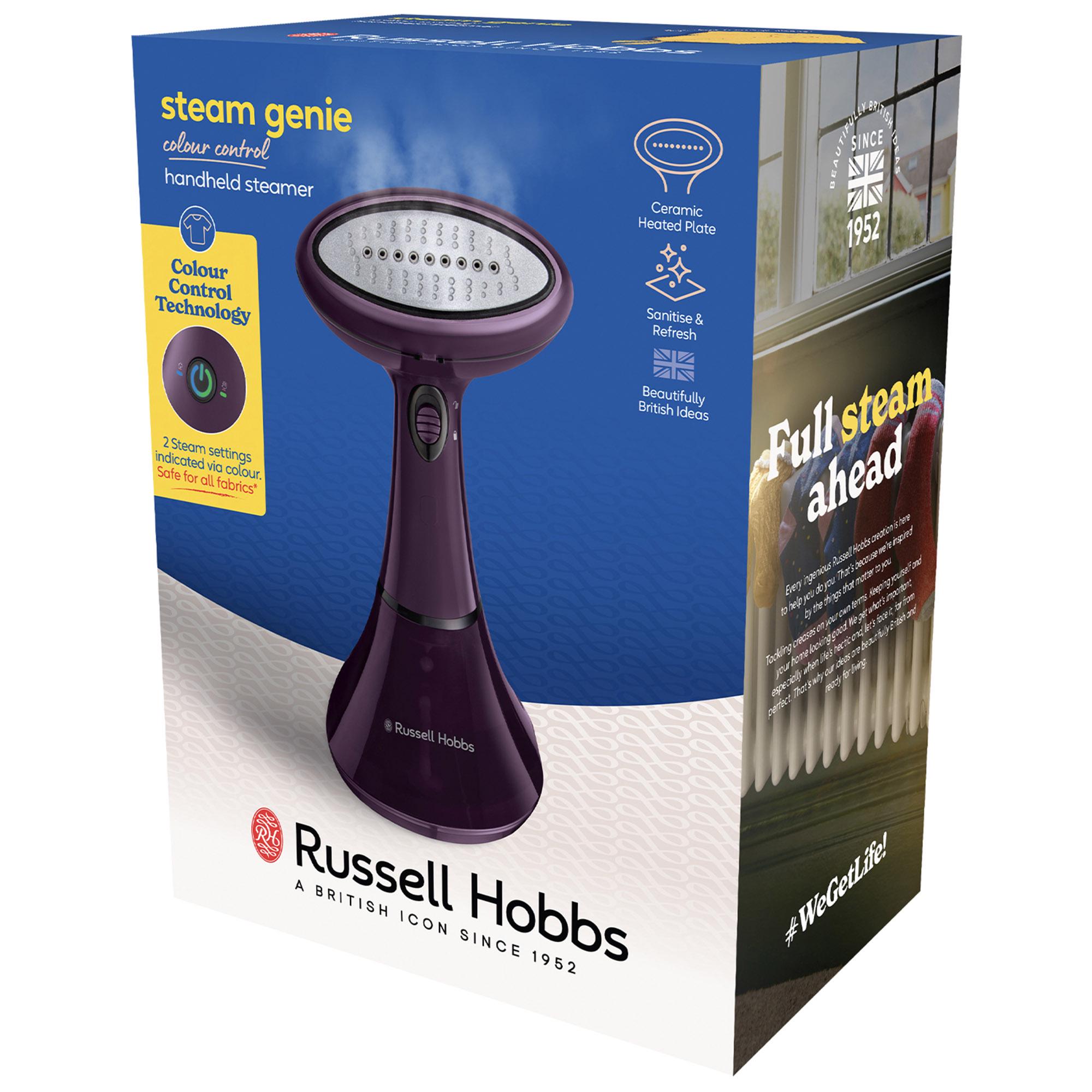 Russell Hobbs Colour Control Handheld Garment Steamer 27410 thumbnail 5