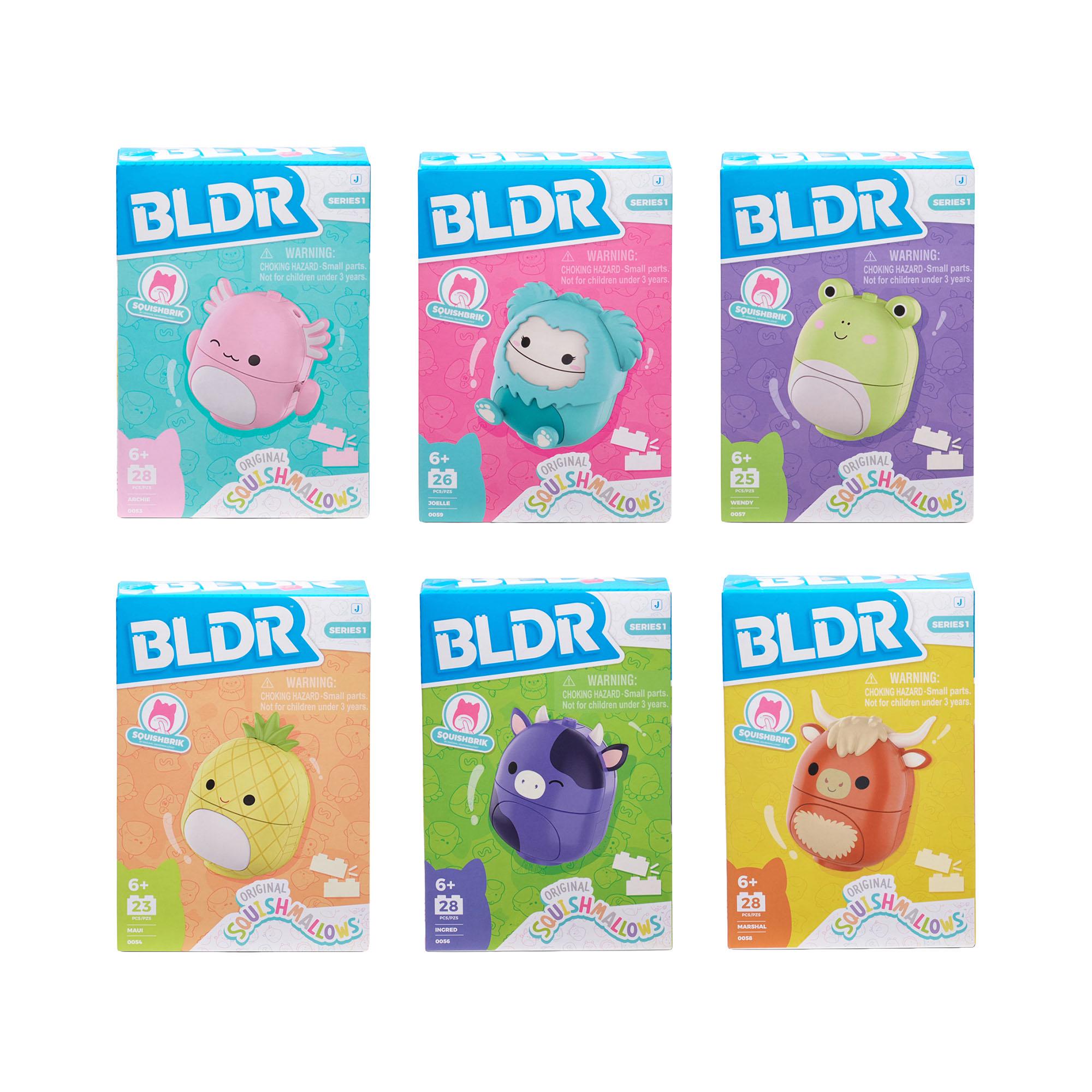 Disney Squishmallows BLDR Buildable Figure Set Assortment