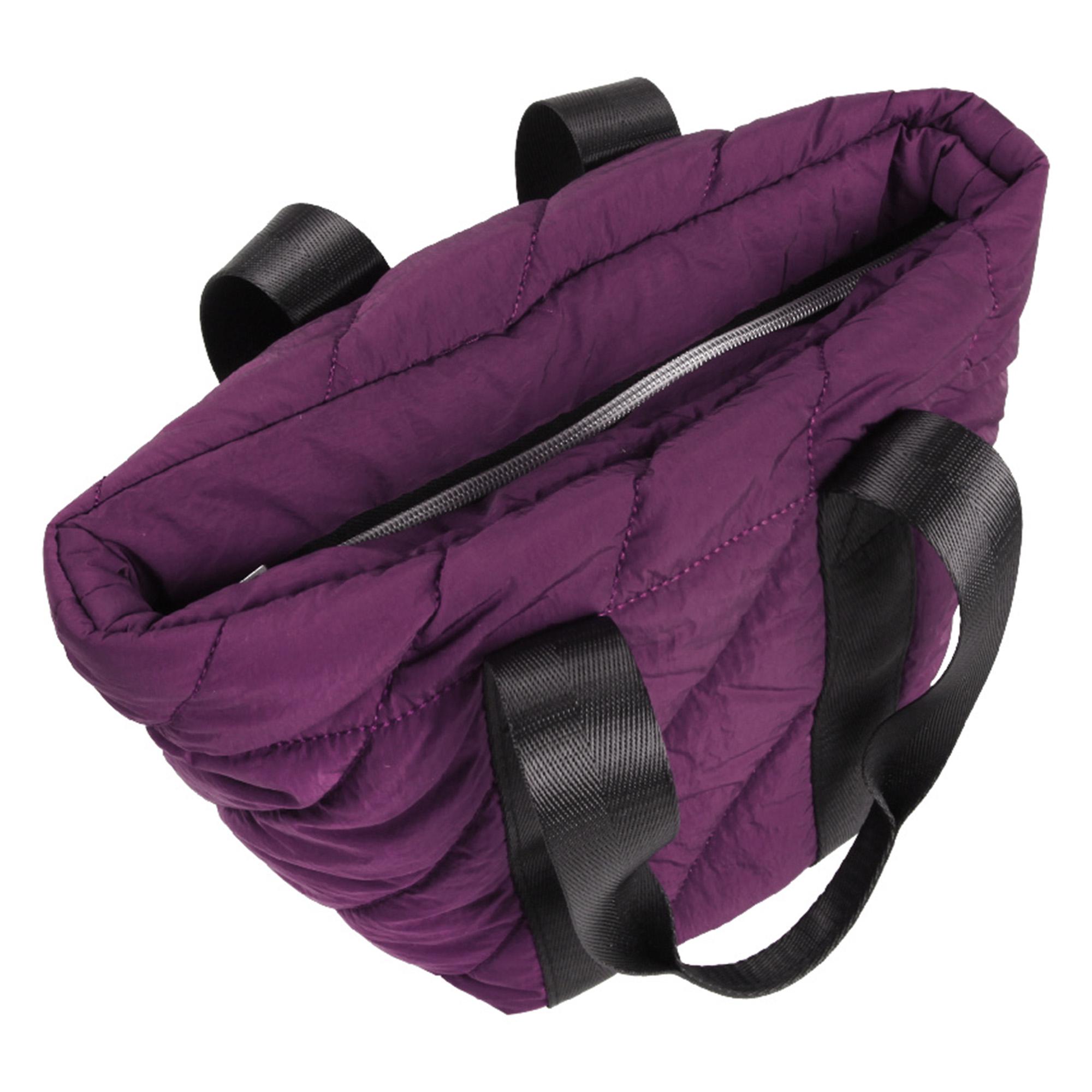 Sainsbury's Home Burgundy Padded Recycled Nylon Lunch Bag thumbnail 4