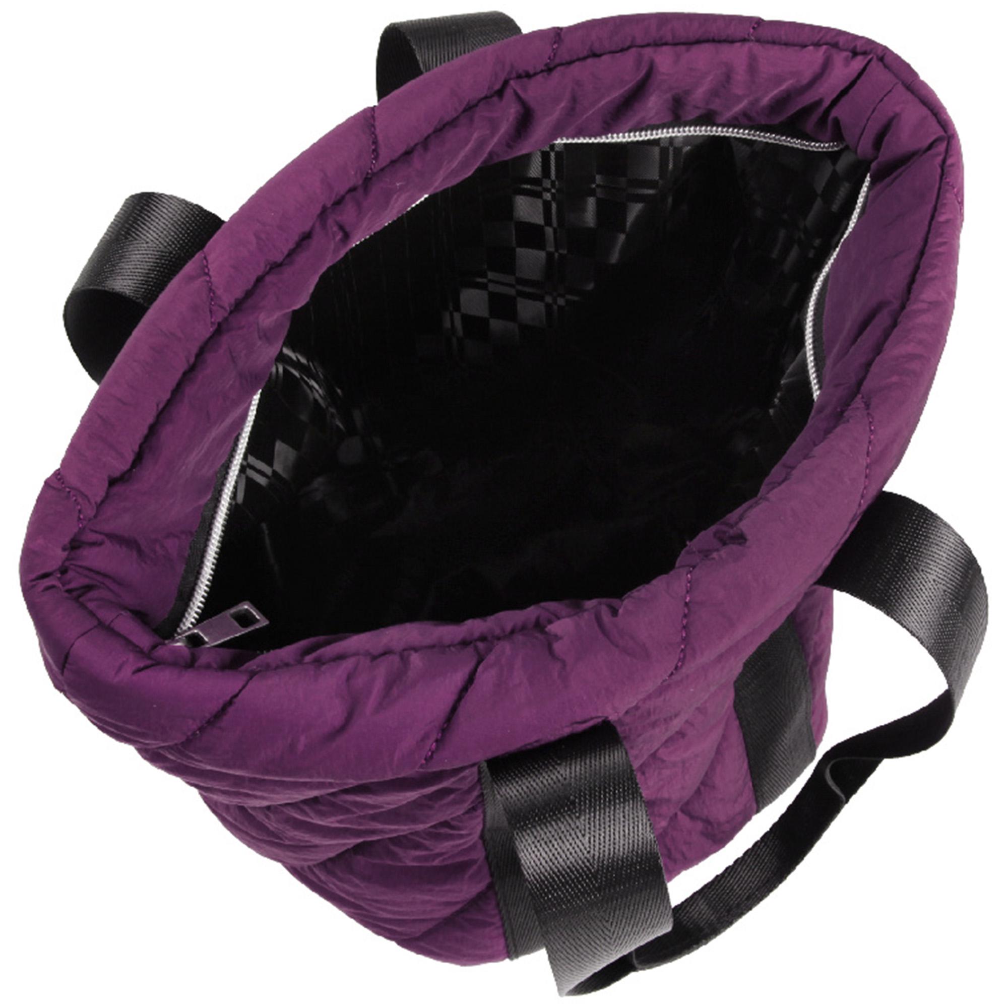 Sainsbury's Home Burgundy Padded Recycled Nylon Lunch Bag thumbnail 5