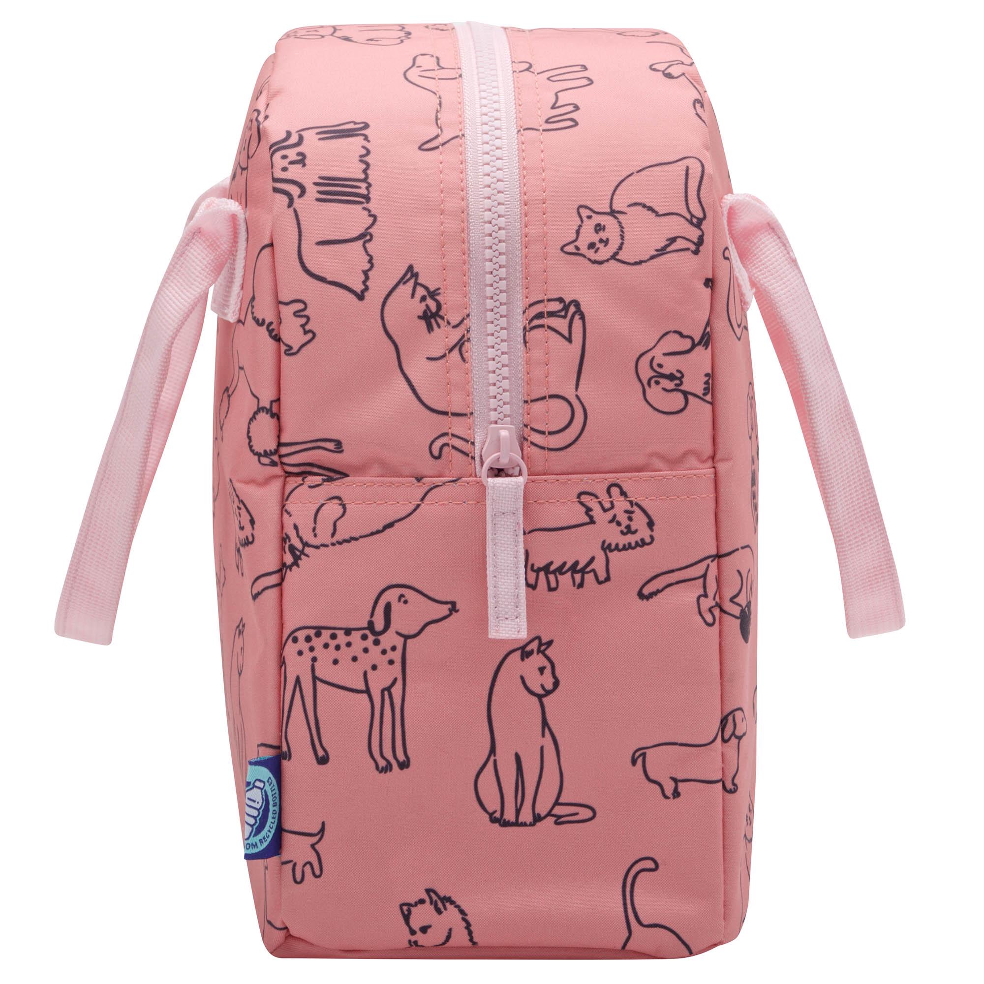 Smash Coral Cat Dog Lunch Bag thumbnail 2