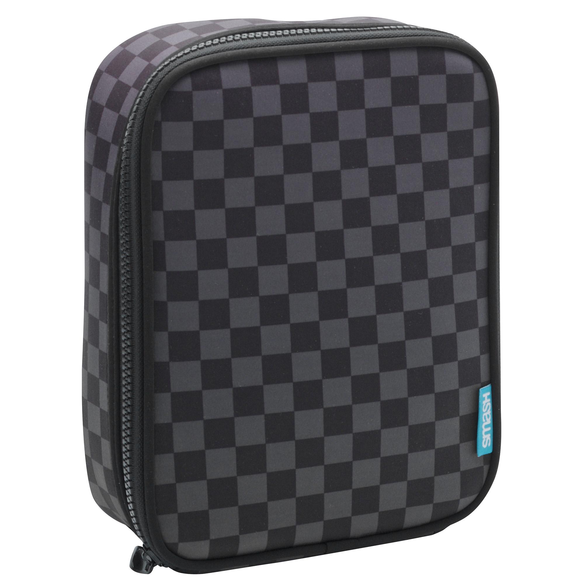 Smash Washable Black Checkerboard Lunch Bag thumbnail 2