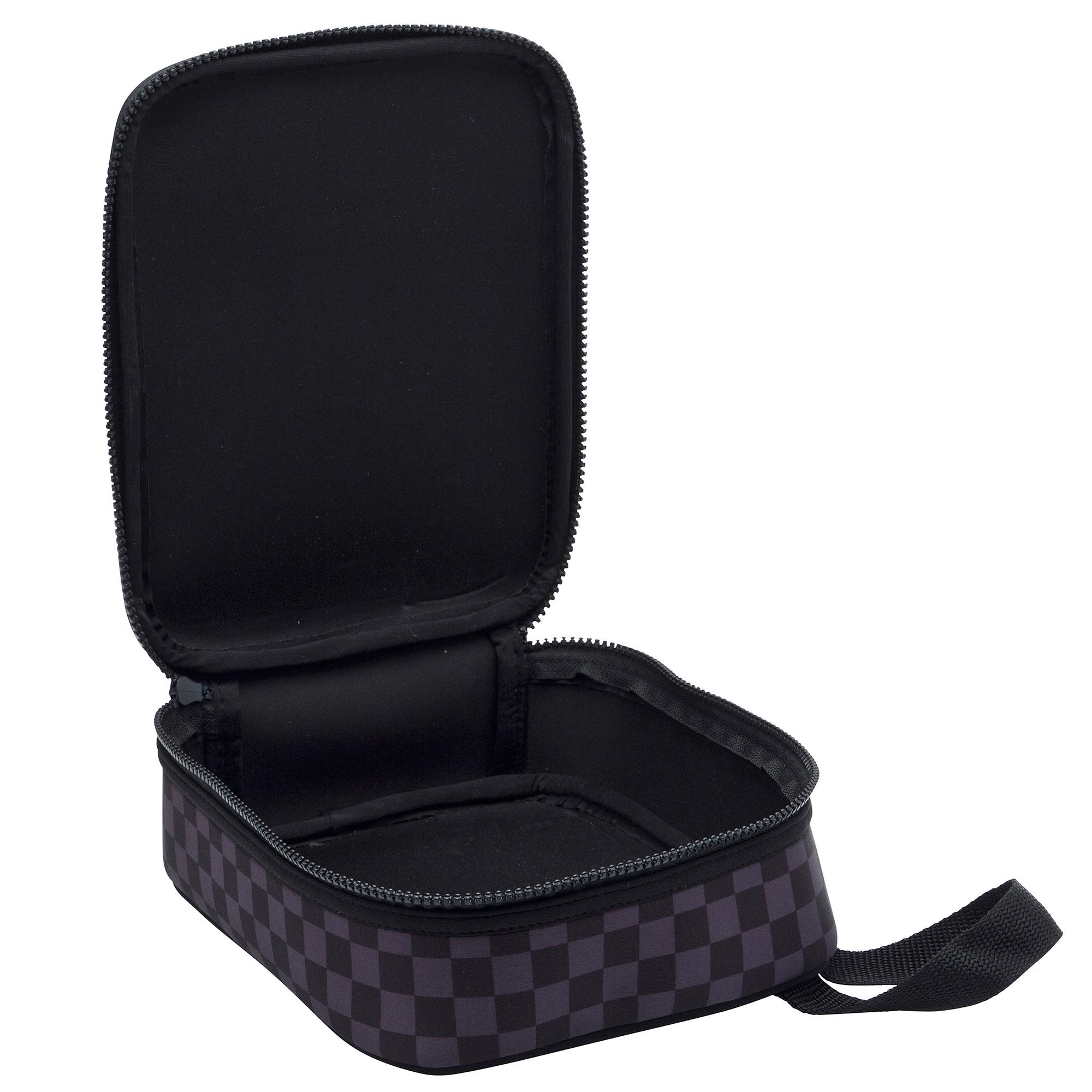Smash Washable Black Checkerboard Lunch Bag thumbnail 5