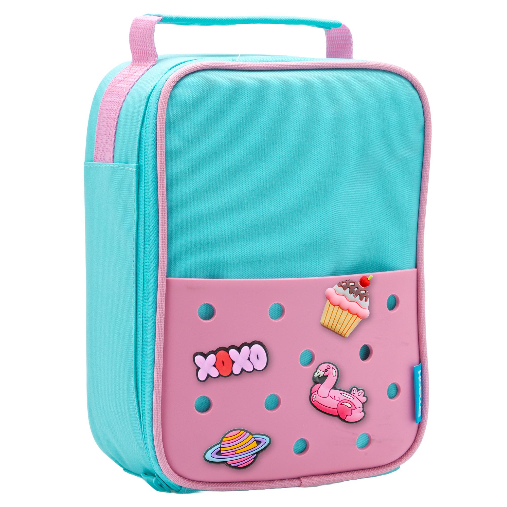 Smash Pink & Turquoise Charm Lunch Bag thumbnail 2