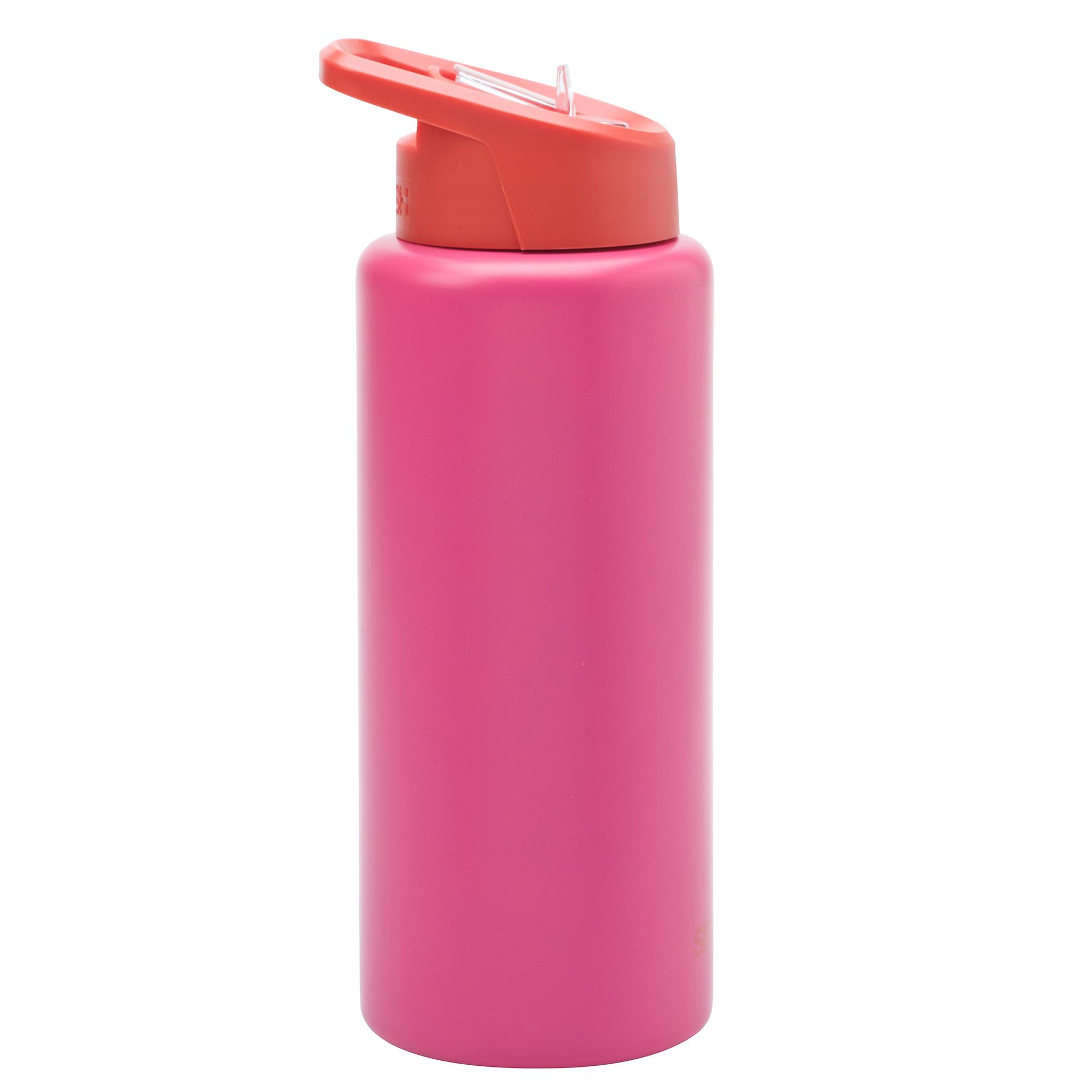 Smash Pink/Red Stainless Steel Sipper - 1L thumbnail 3