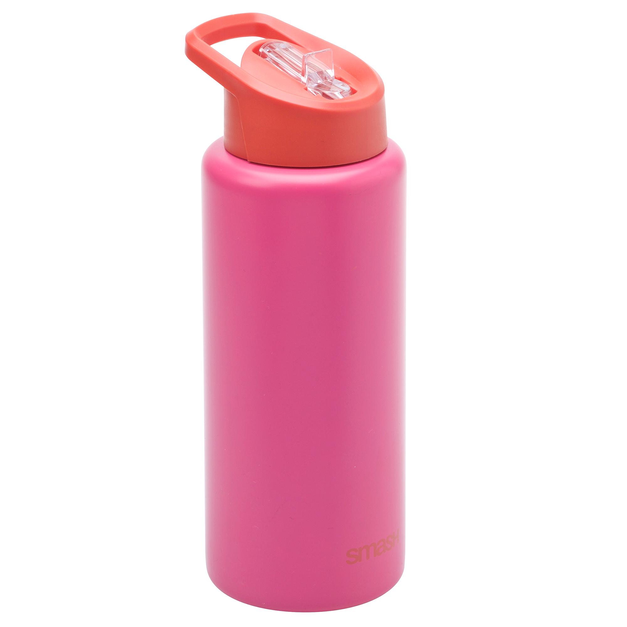 Smash Pink/Red Stainless Steel Sipper - 1L thumbnail 4