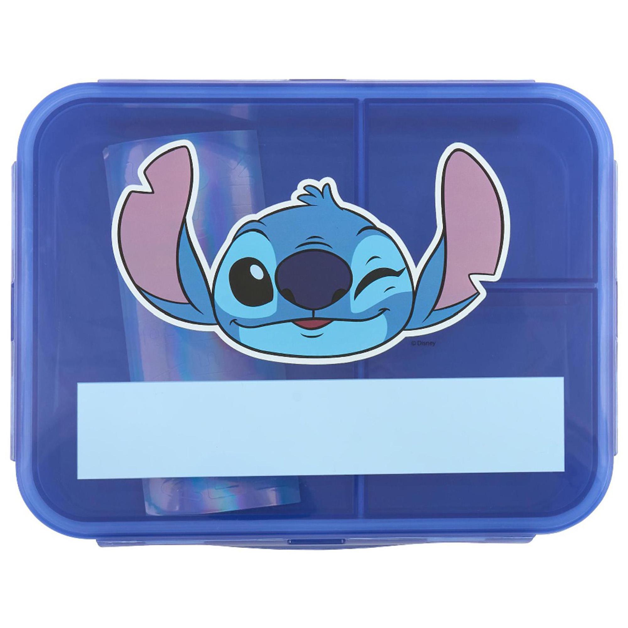 Disney Polar Gear Stitch Bento Lunch Box thumbnail 3