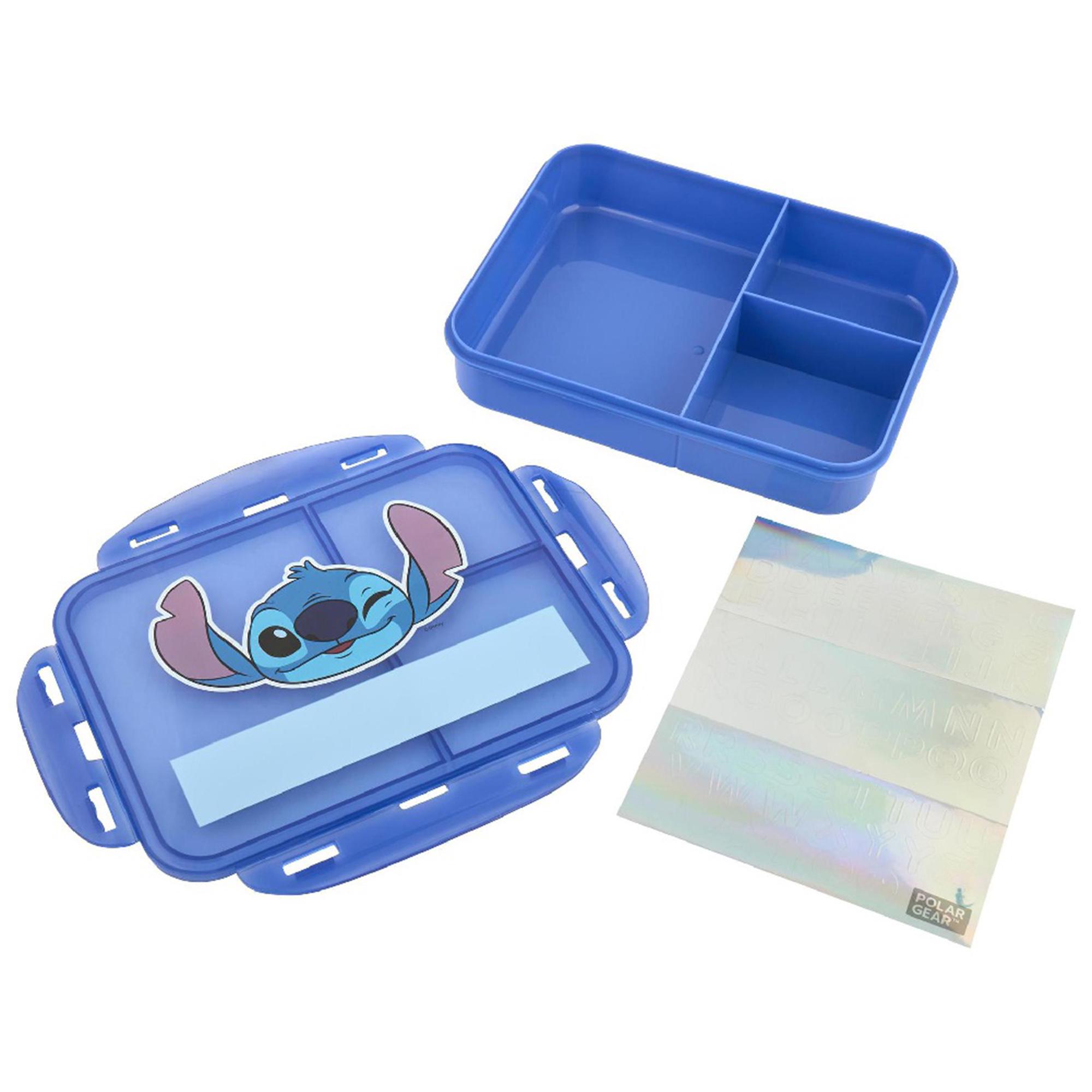Disney Polar Gear Stitch Bento Lunch Box thumbnail 4
