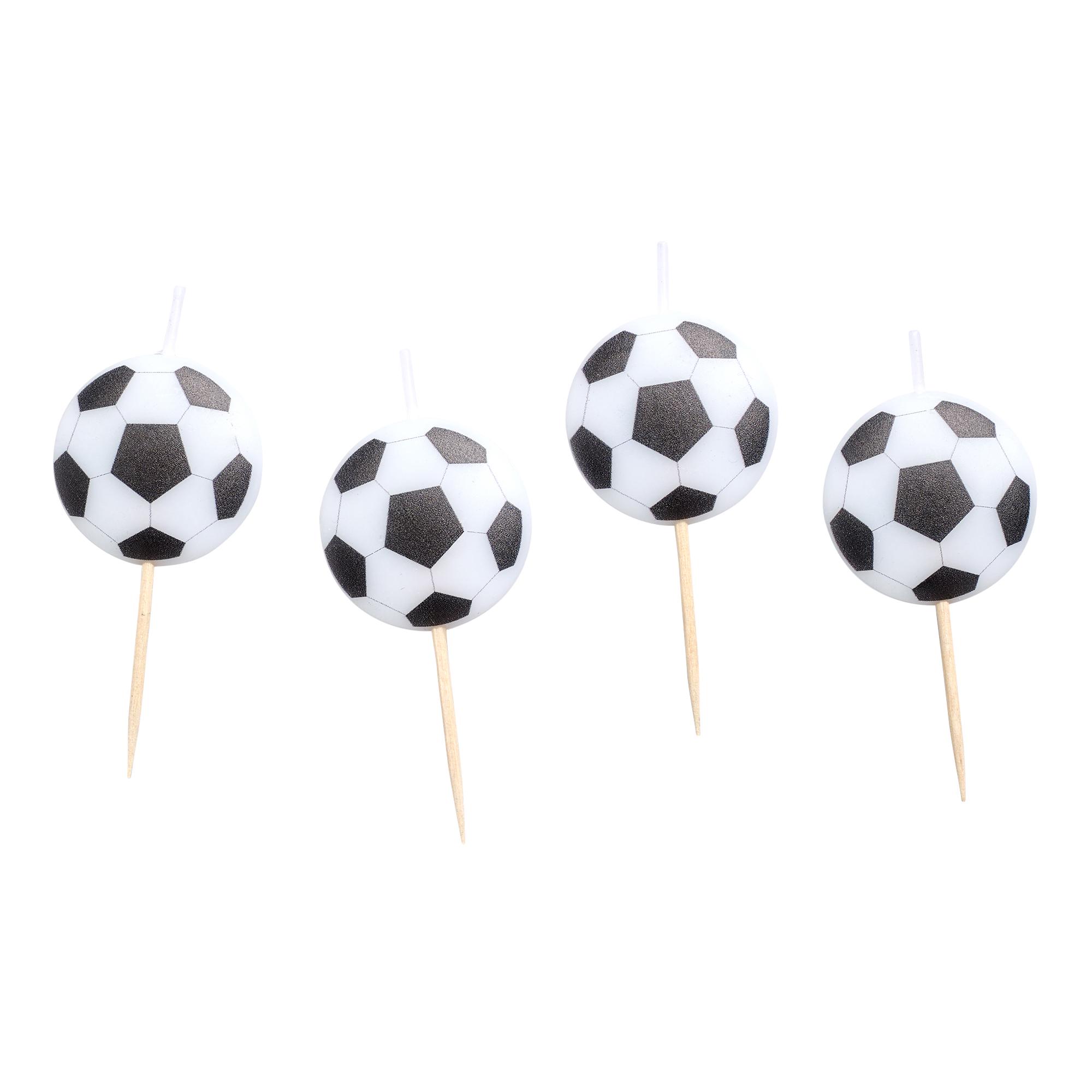 Sainsbury's Home Pack of 4 Football Icon Candles