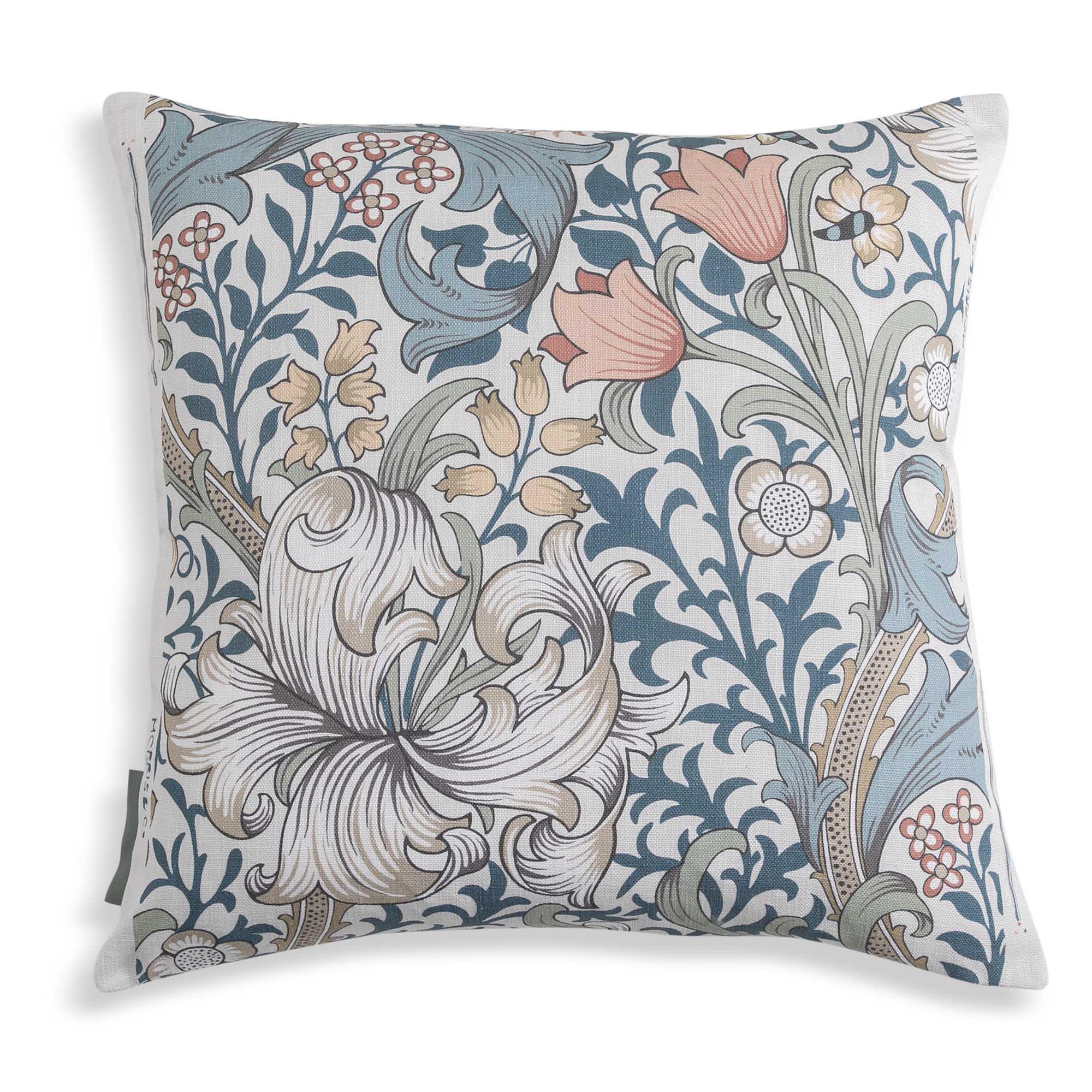 Habitat x Morris & Co. Golden Lily Cushion - 50x50 thumbnail 4