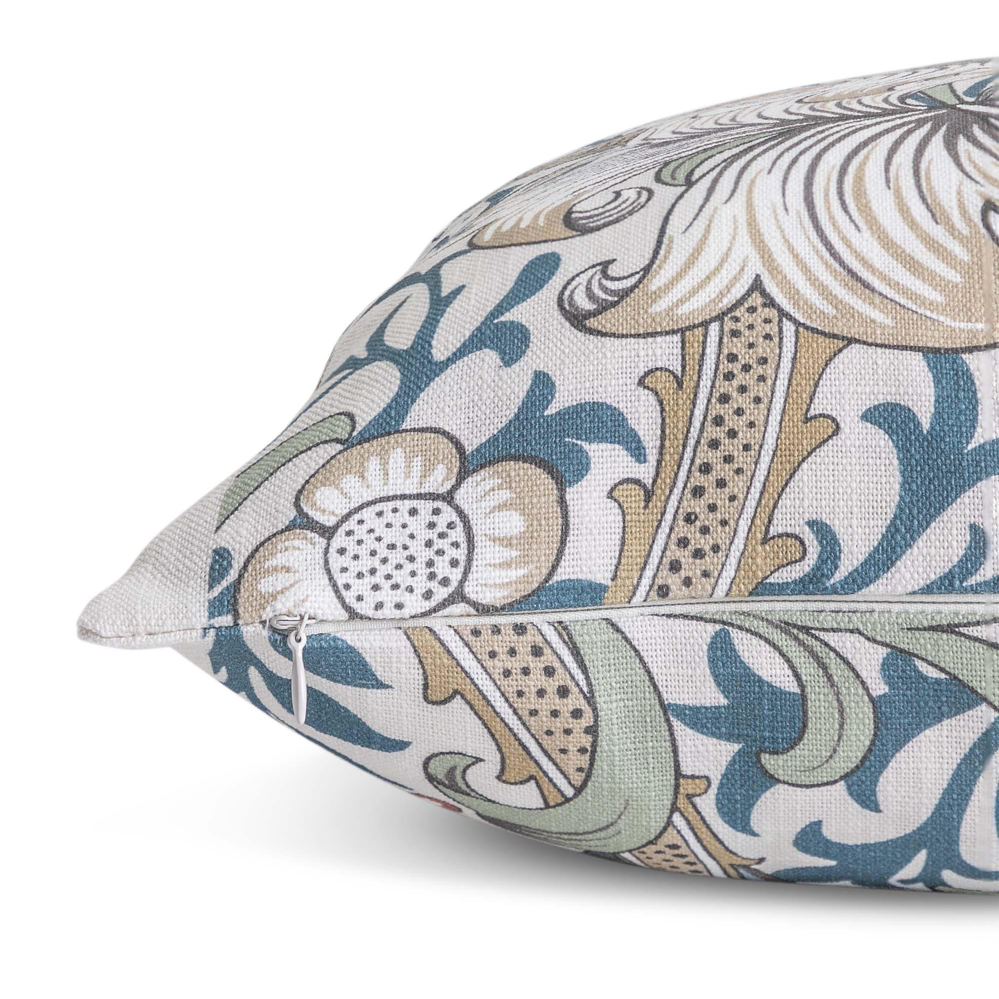 Habitat x Morris & Co. Golden Lily Cushion - 50x50 thumbnail 5