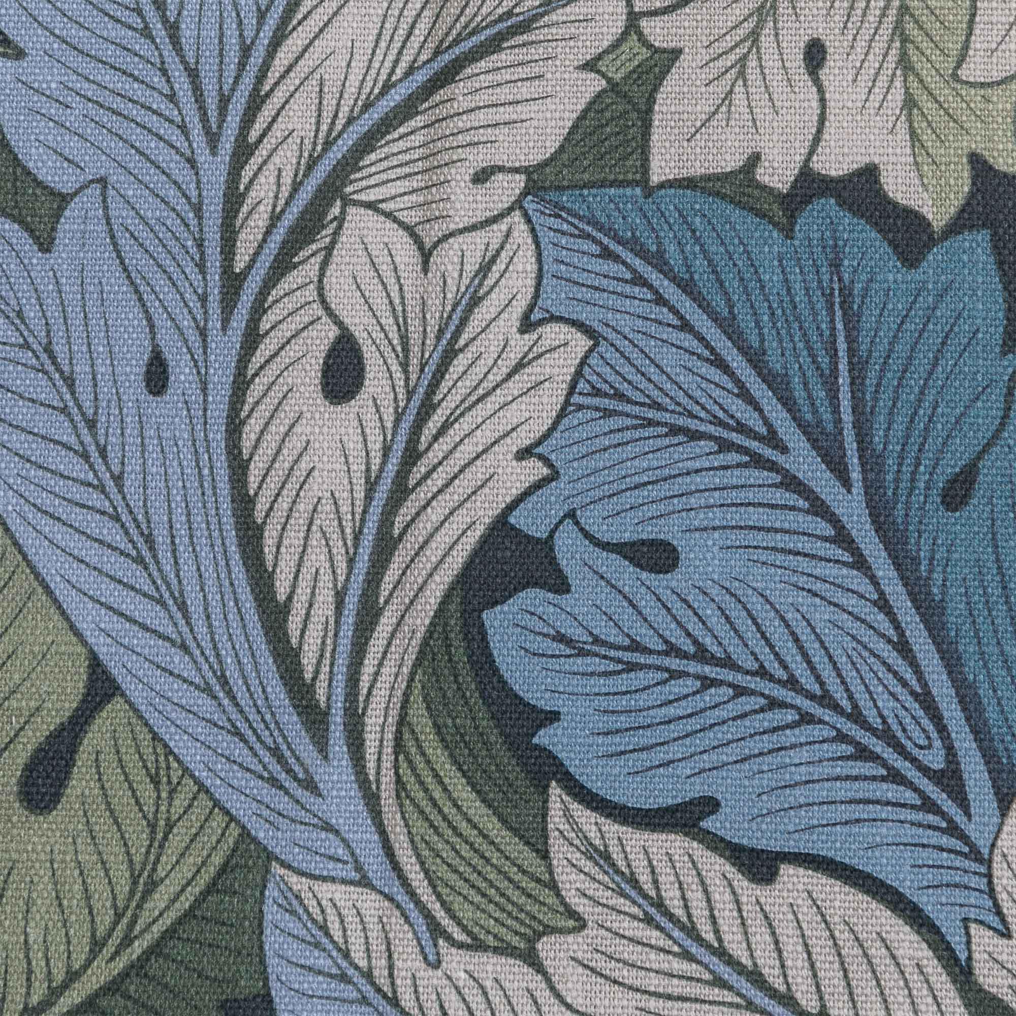 Habitat x Morris & Co. Acanthus Cushion with Ties - 30x80 thumbnail 2