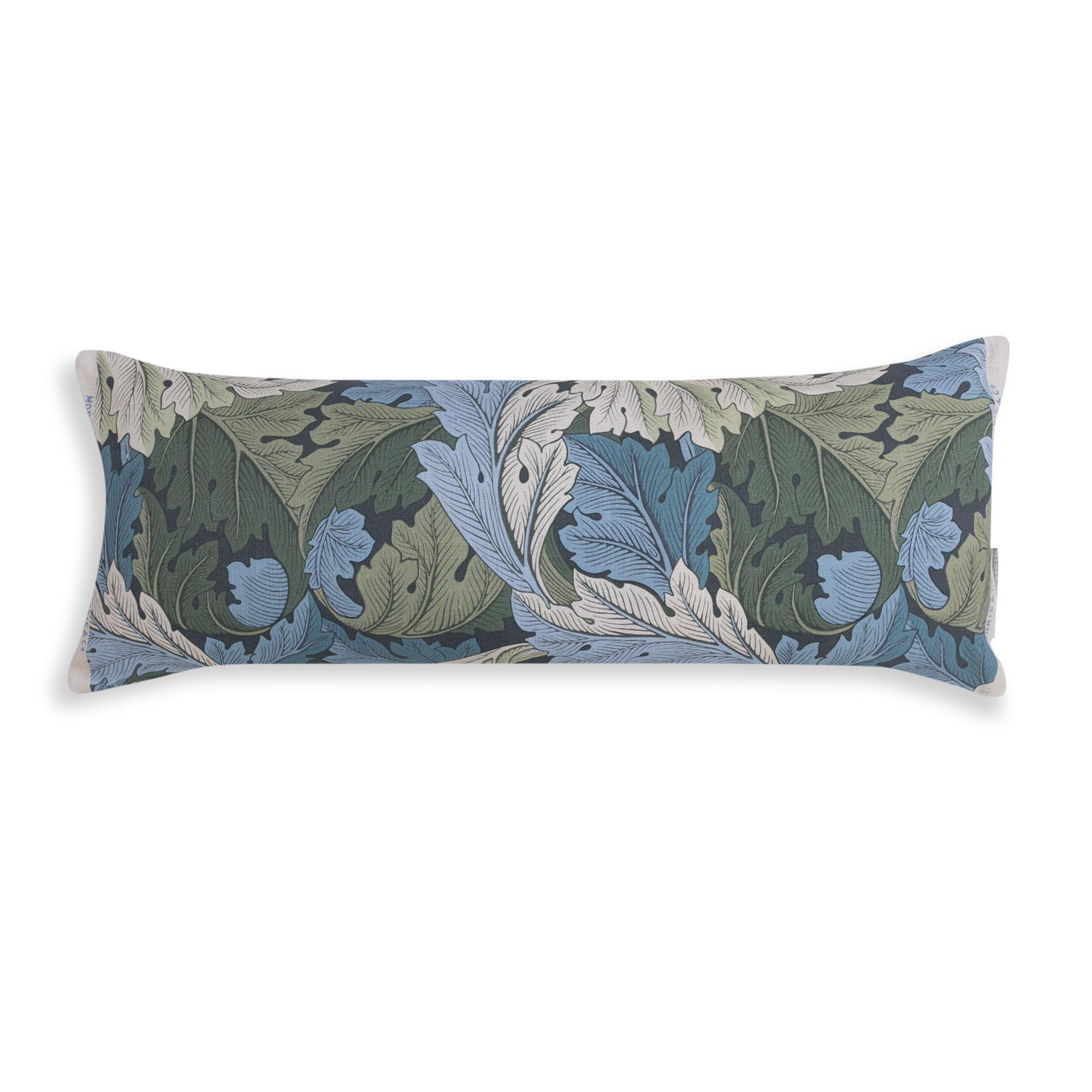 Habitat x Morris & Co. Acanthus Cushion with Ties - 30x80 thumbnail 3