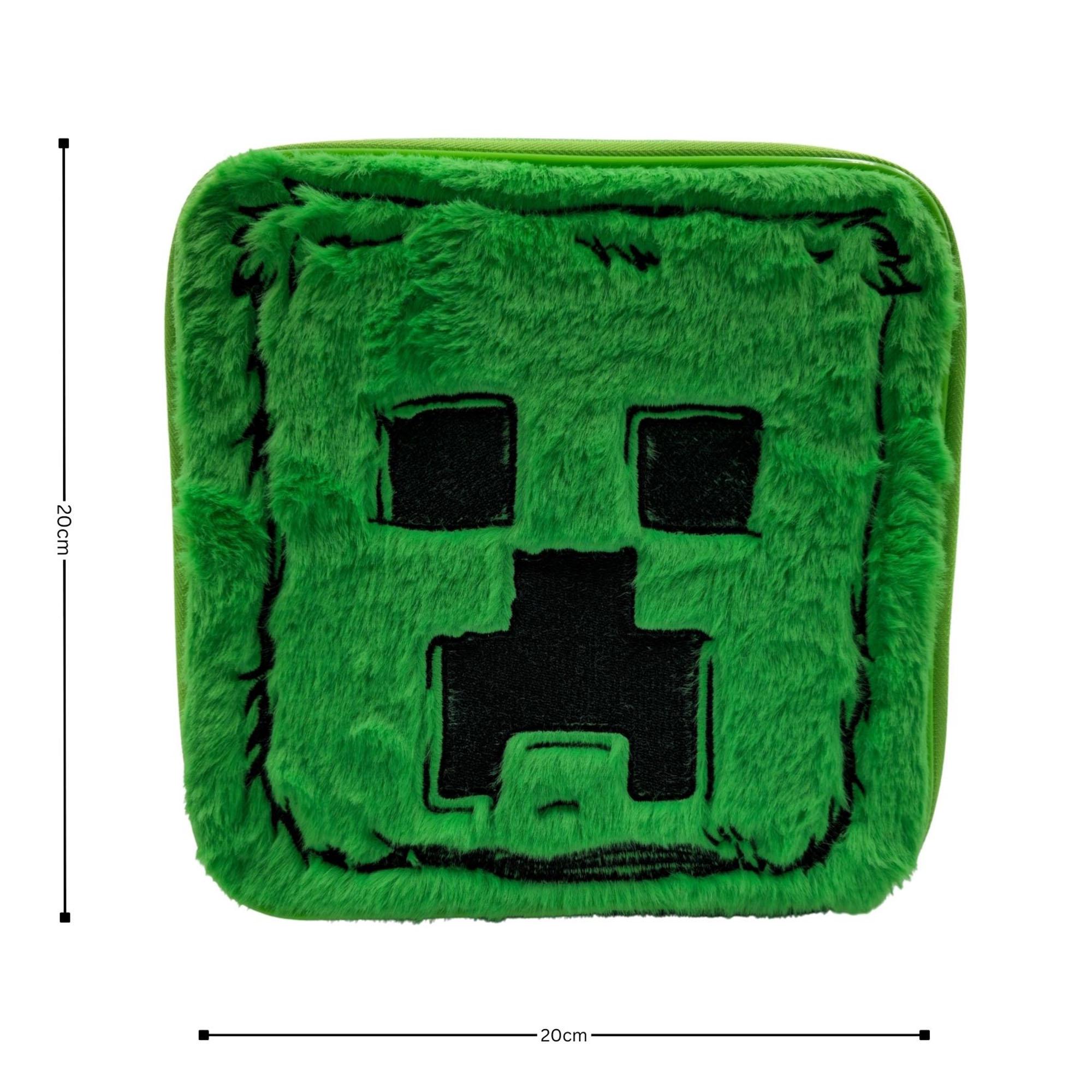 Minecraft Faux Fur Lunch Bag thumbnail 4