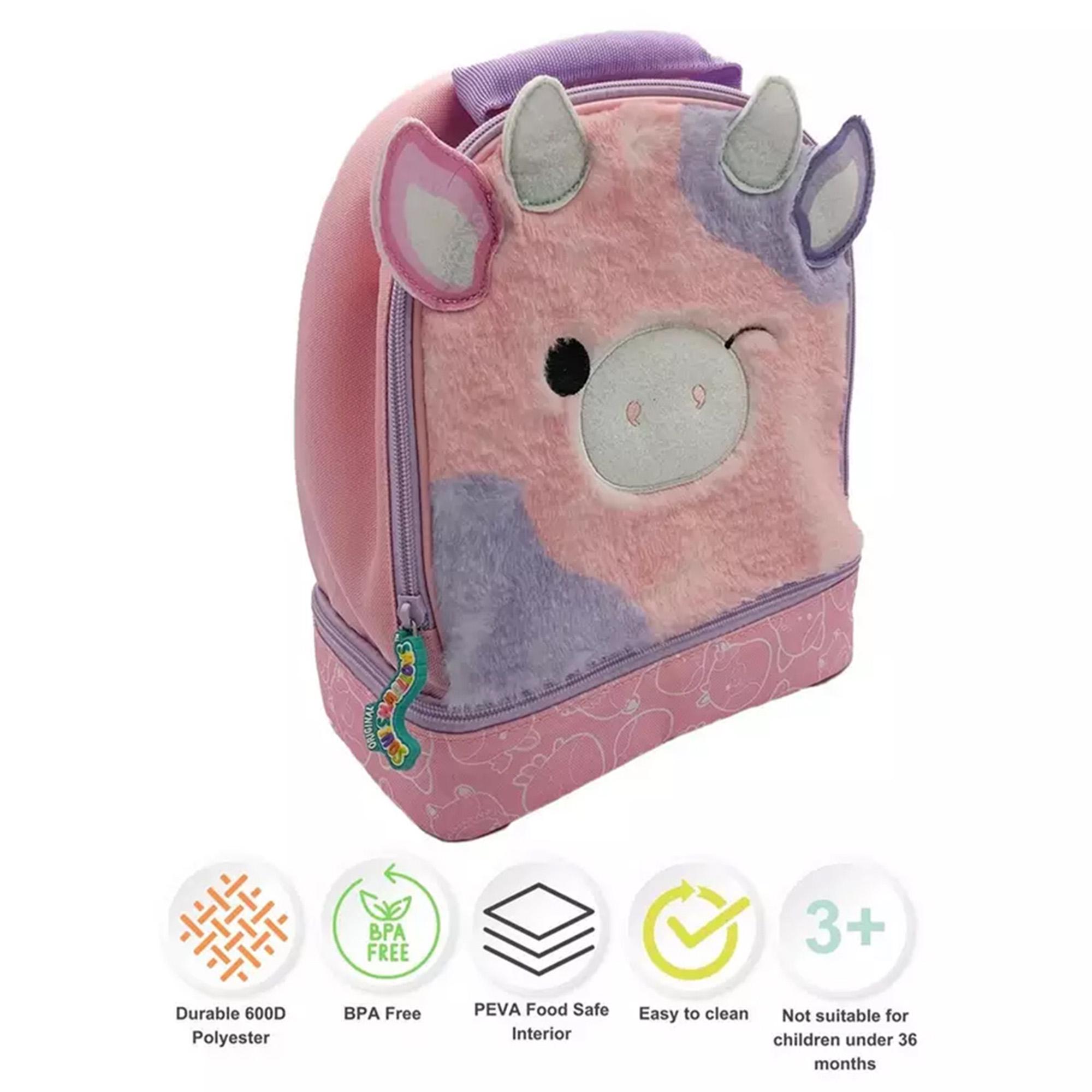 Hox Squishmallows Patty The Cow Furry Lunch Bag thumbnail 3