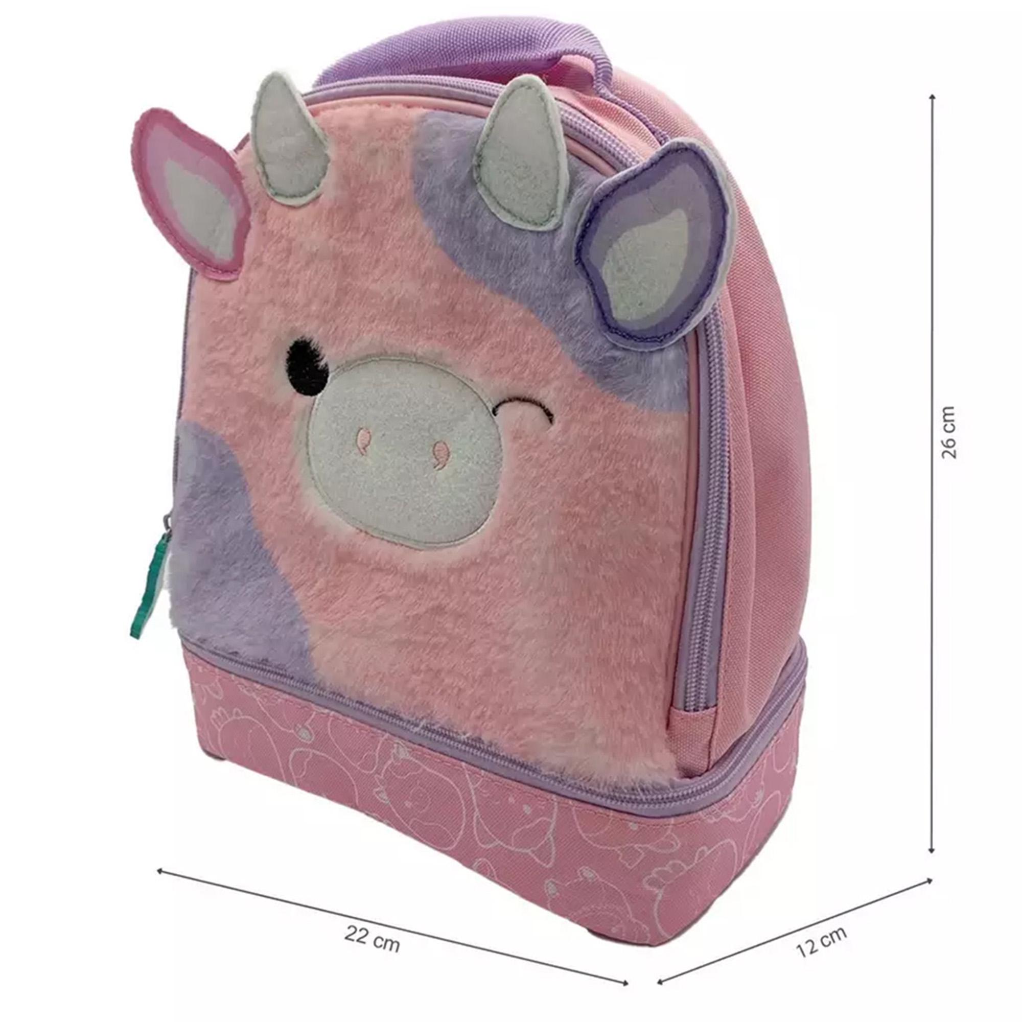 Hox Squishmallows Patty The Cow Furry Lunch Bag thumbnail 4