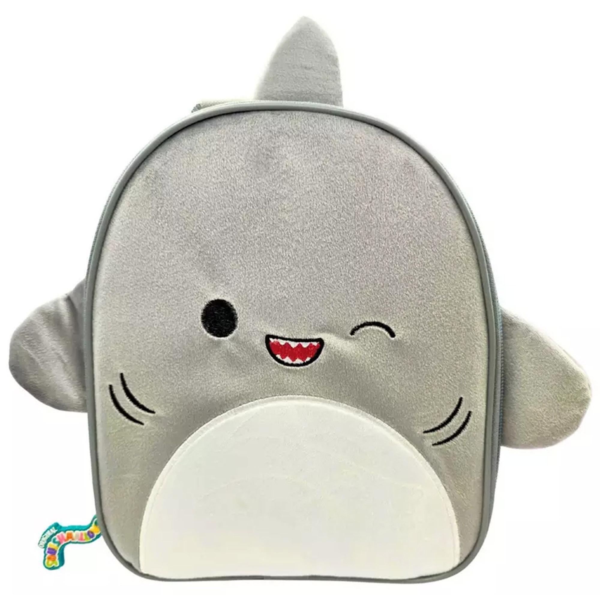 Hox Squishmallows Gordon The Shark Furry Lunch Bag