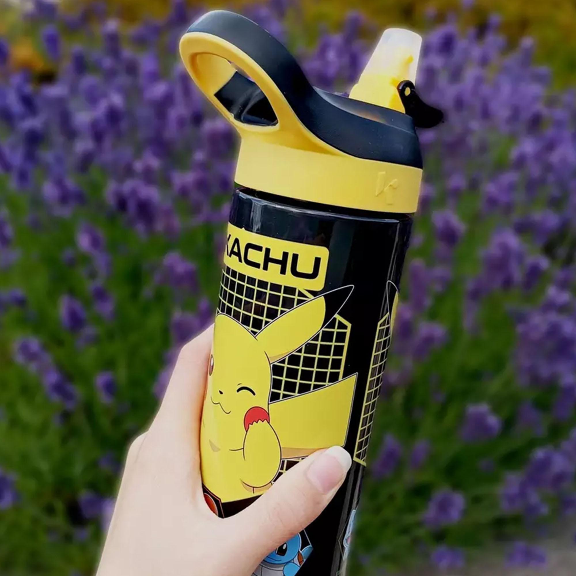 Hox Pokémon Pikachu Black Sipper Water Bottle - 600ml thumbnail 2