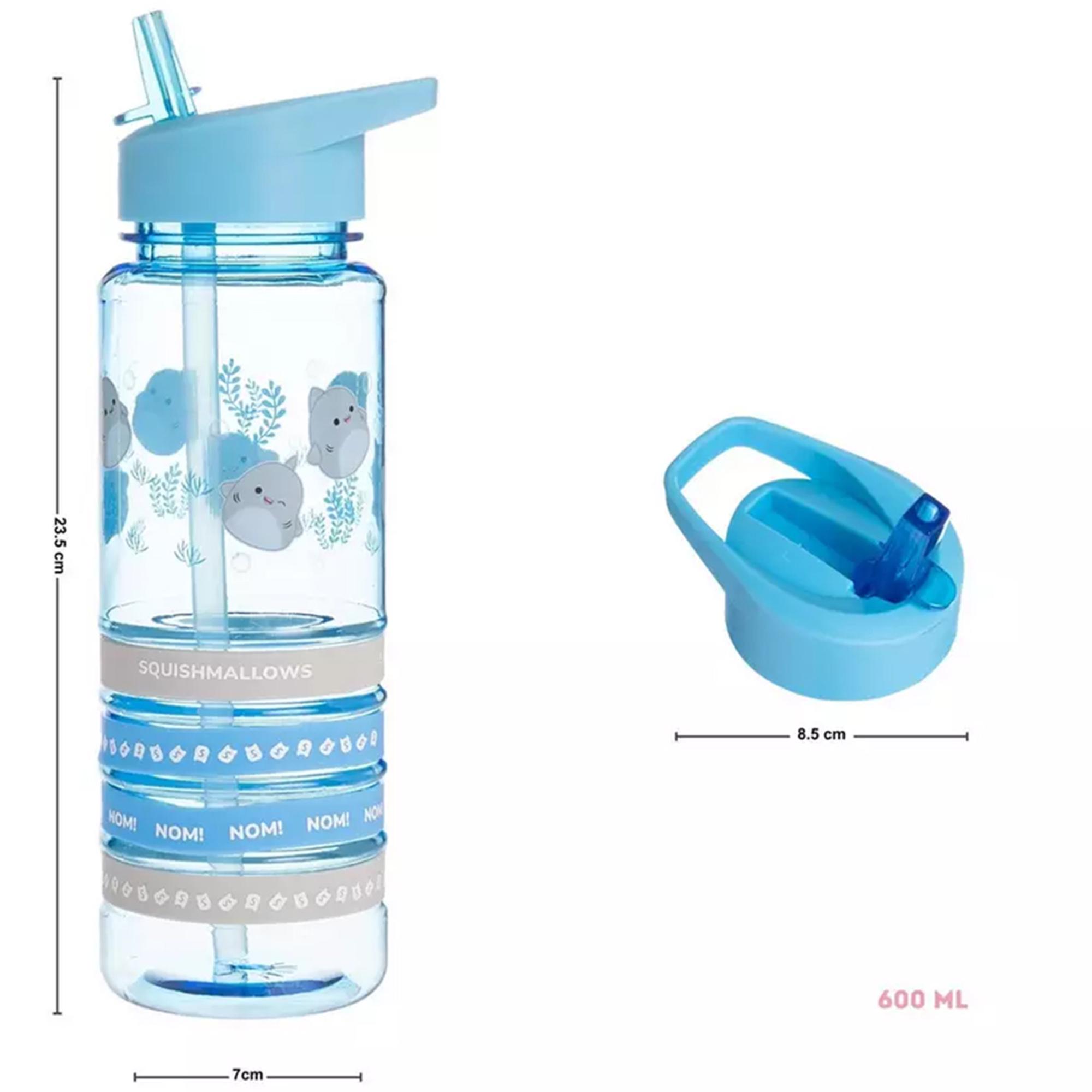Hox Squishmallows Gordon The Shark Sipper Water Bottle - 580ml thumbnail 4