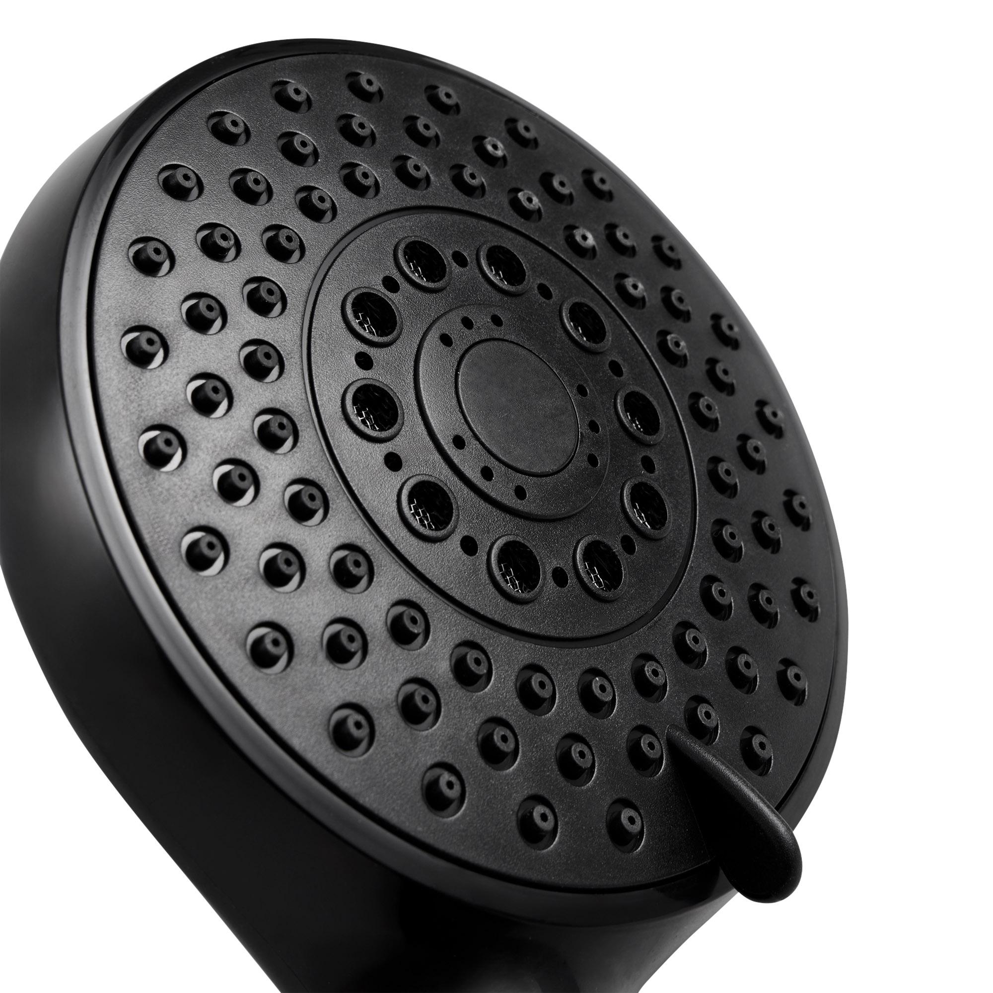 Sainsbury's Home 3 Function Shower Head - Black thumbnail 2