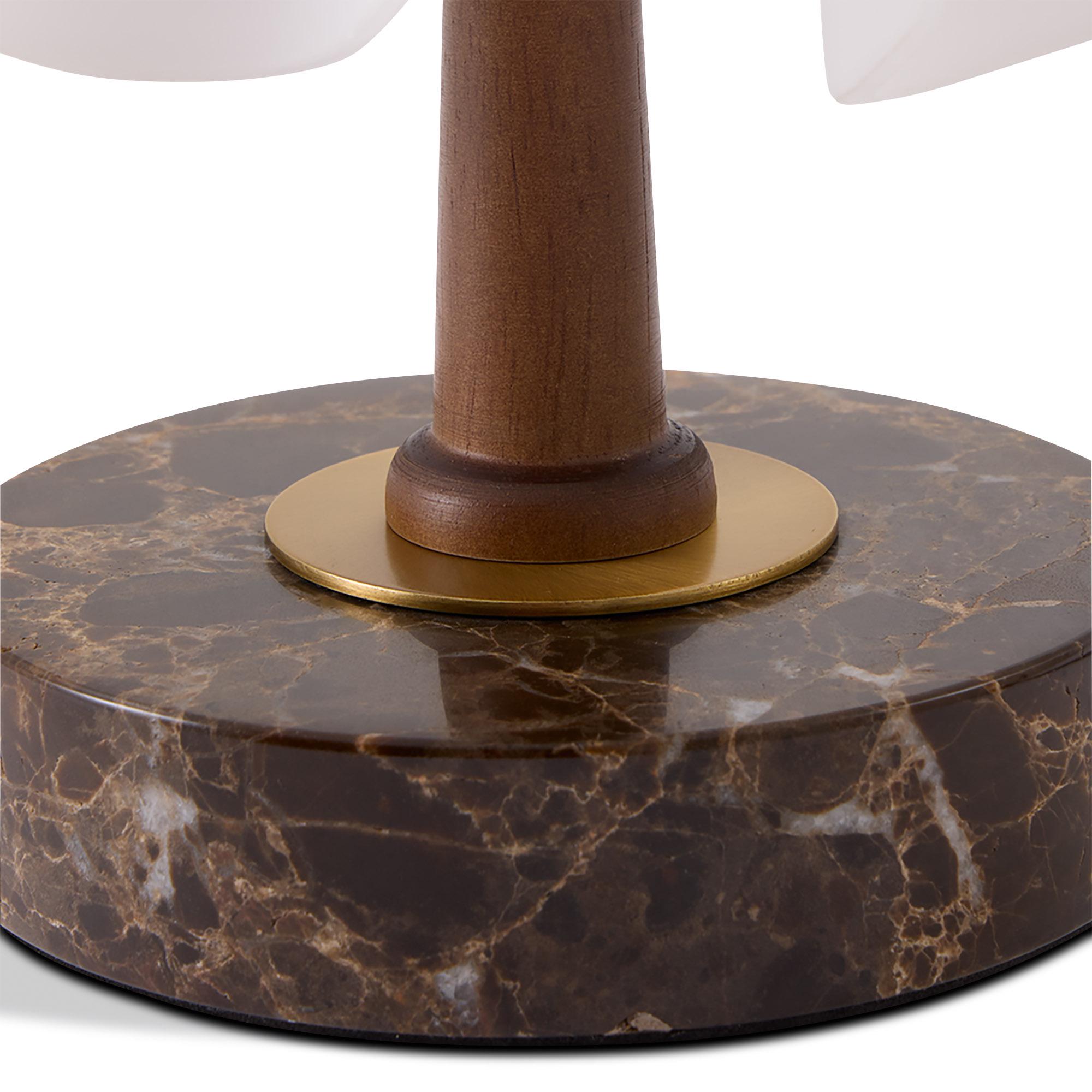 Habitat x Morris & Co. Glass Shade Table Lamp thumbnail 3