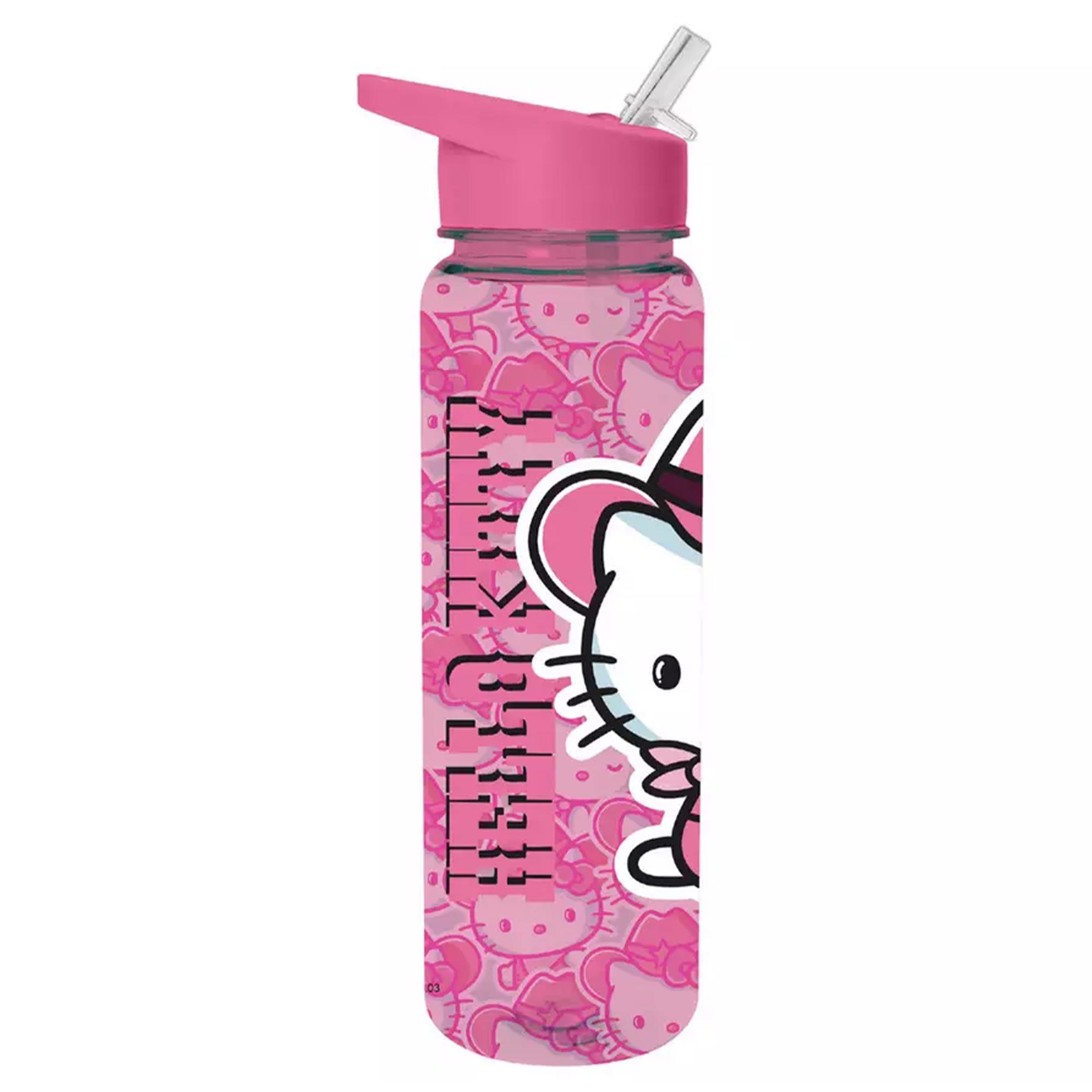 Hello Kitty Hydrate Cowgirl Pink Water Bottle - 700ml