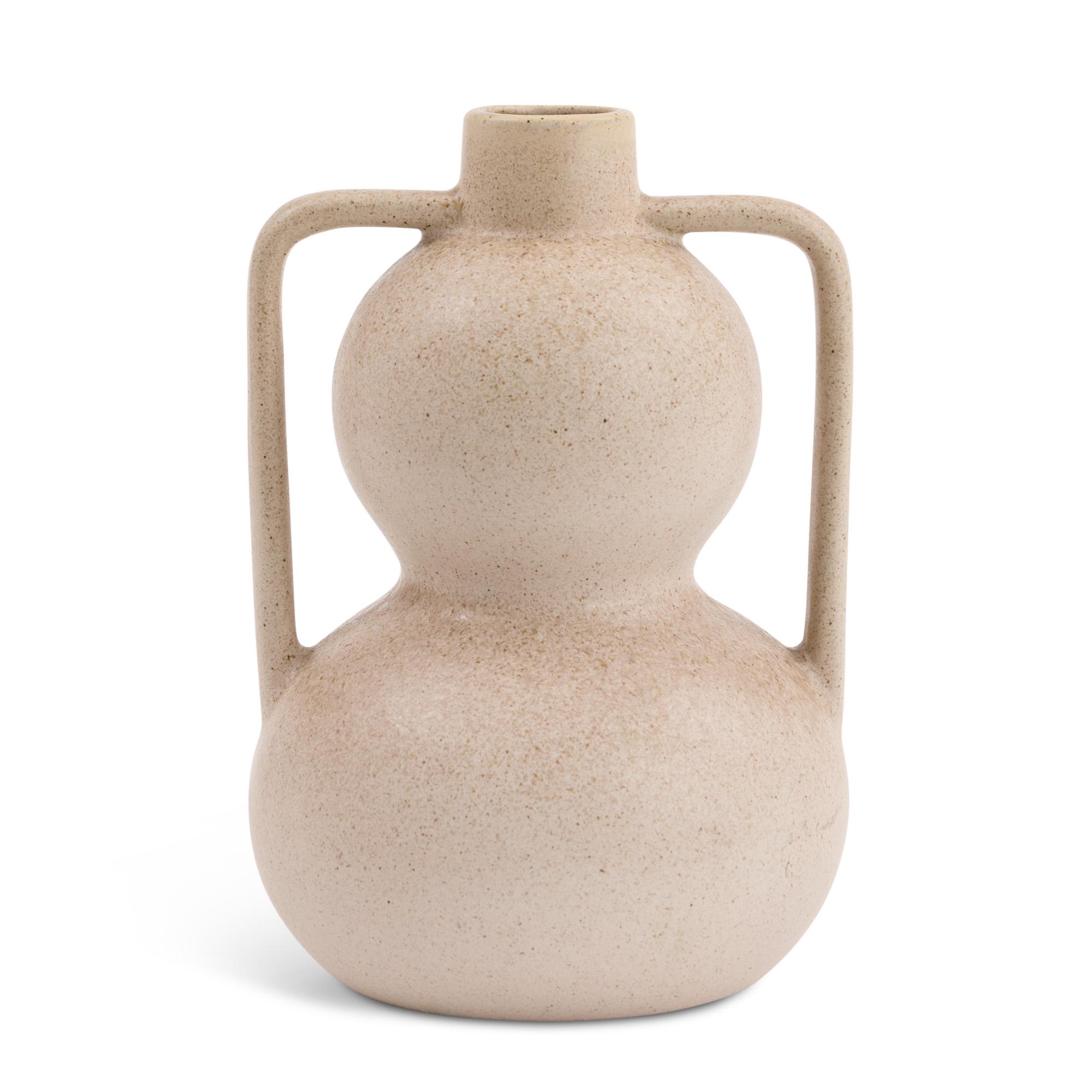 Habitat Gourd Handled Ceramic Vase