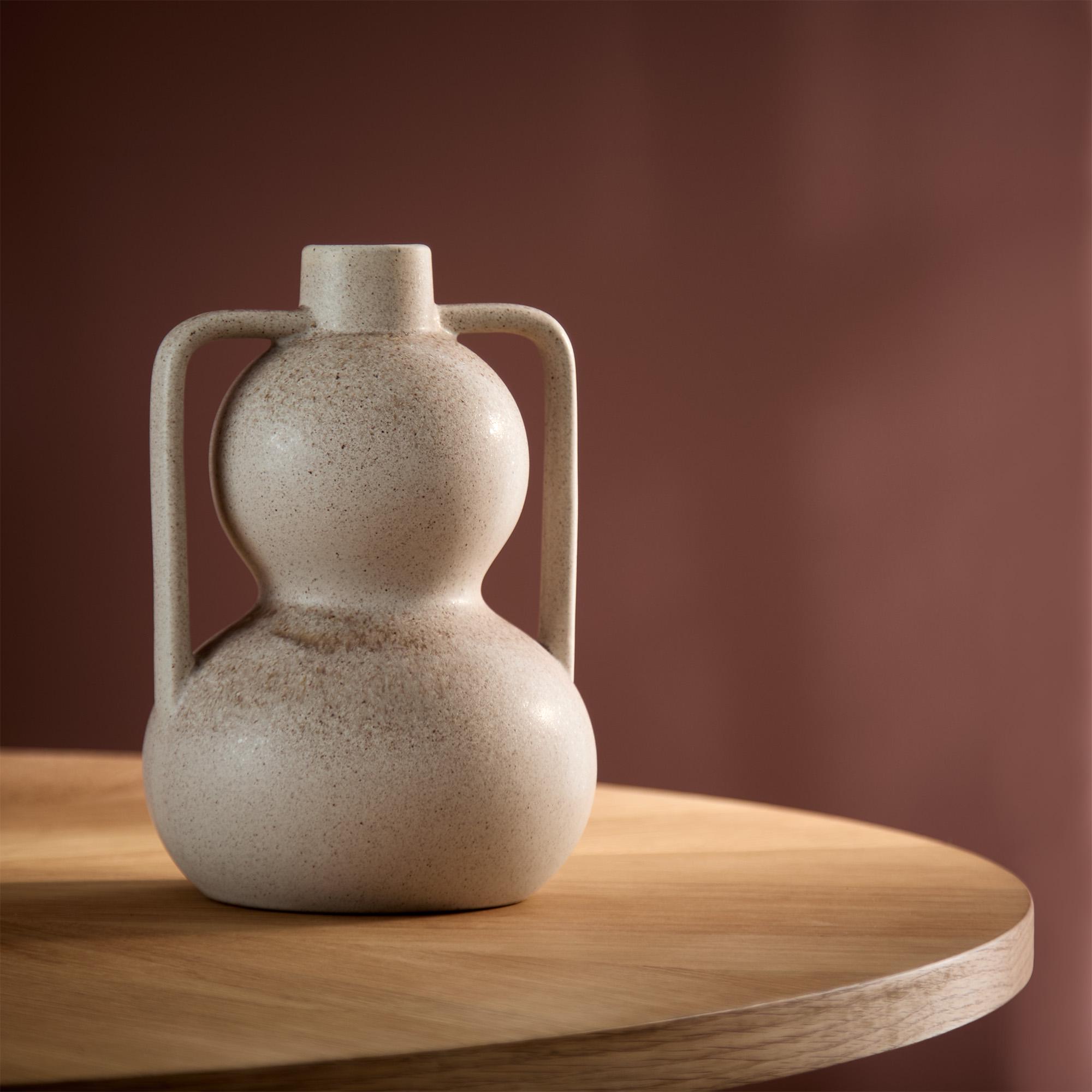 Habitat Gourd Handled Ceramic Vase thumbnail 2