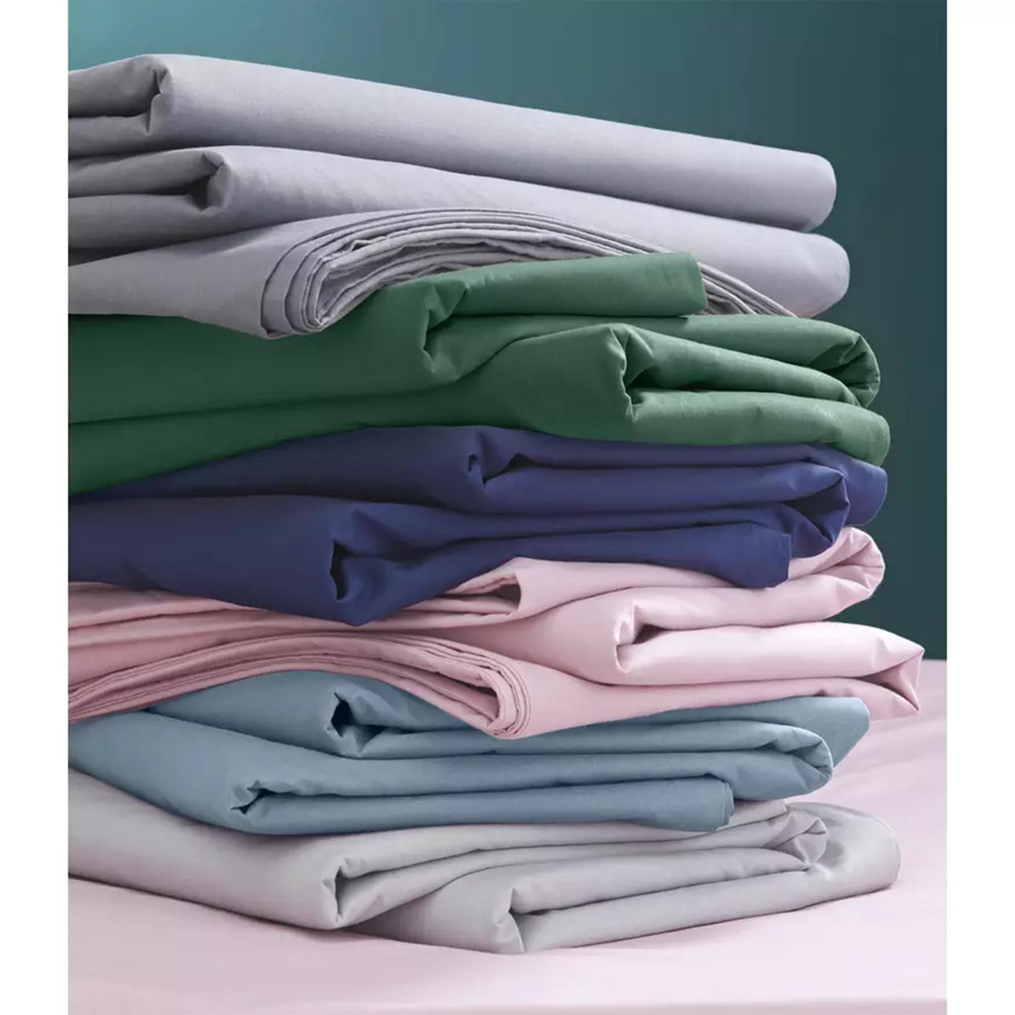 Habitat Cotton Rich 180 TC Pink Fitted Sheet thumbnail 5