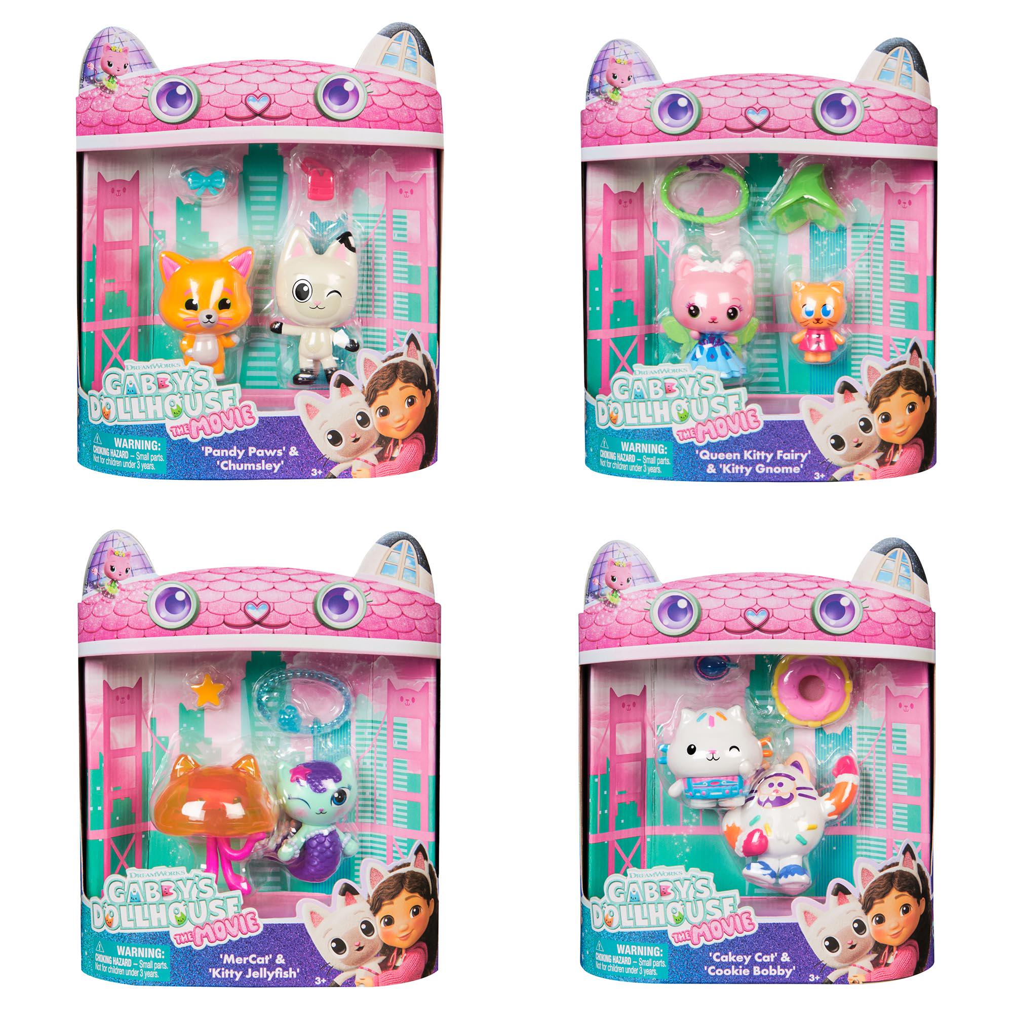 Gabby's Dollhouse Pack of 2 Movie Figure Assortment
