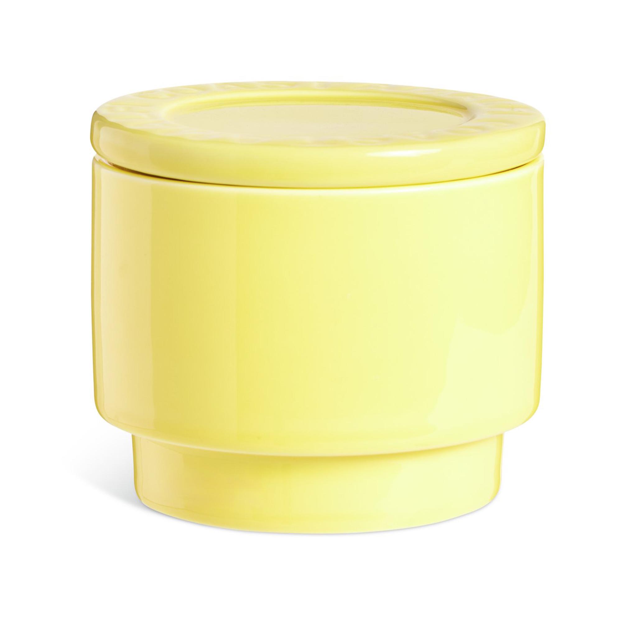 Habitat Amalfi Ceramic Candle - Yellow