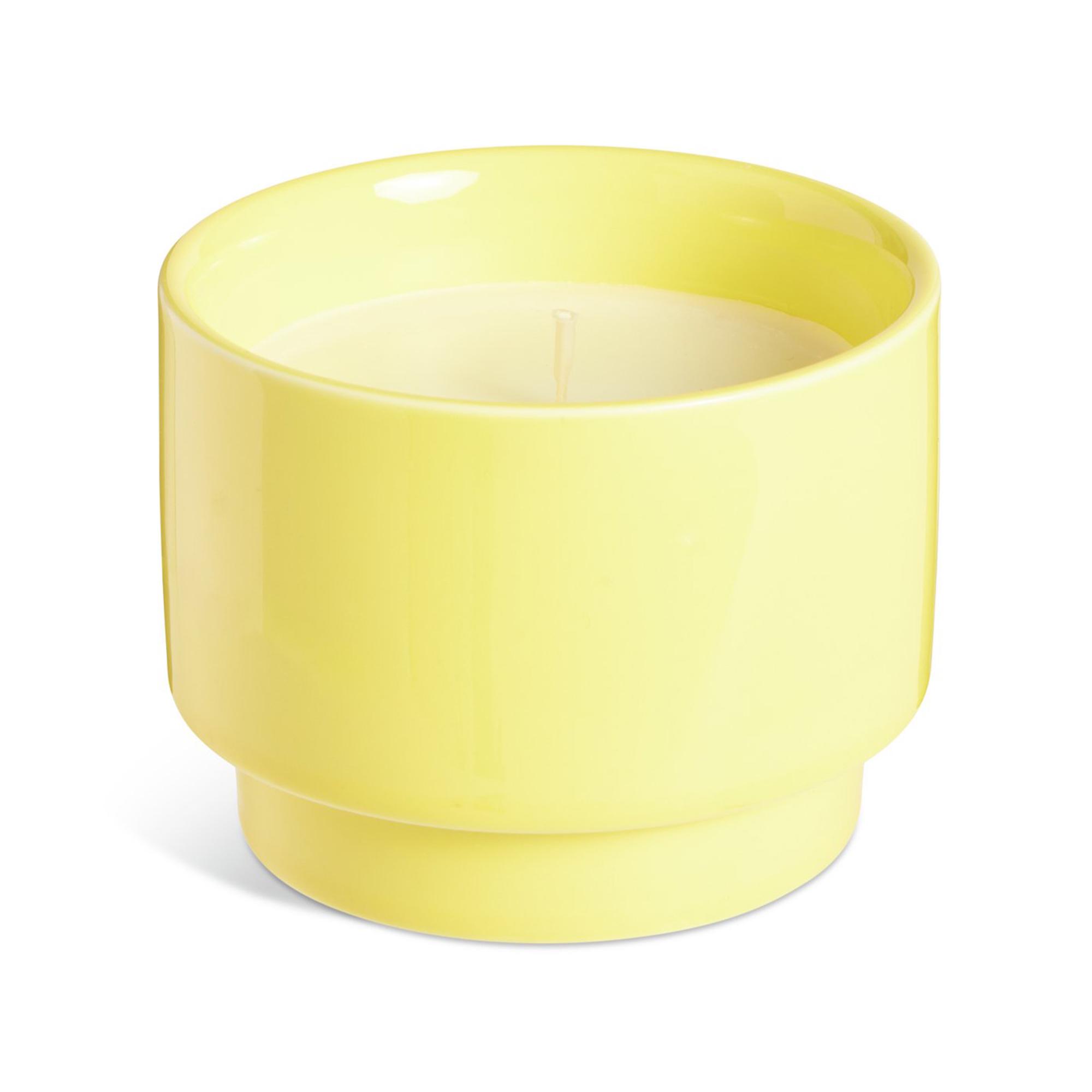 Habitat  Amalfi Ceramic Candle - Yellow thumbnail 2