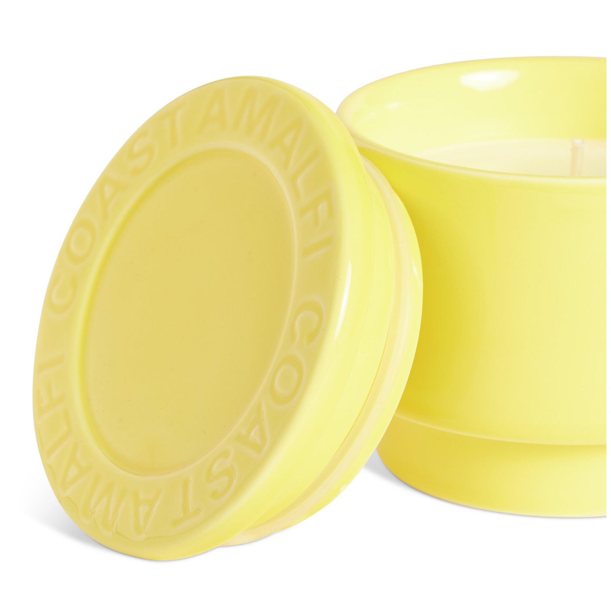 Habitat  Amalfi Ceramic Candle - Yellow thumbnail 3
