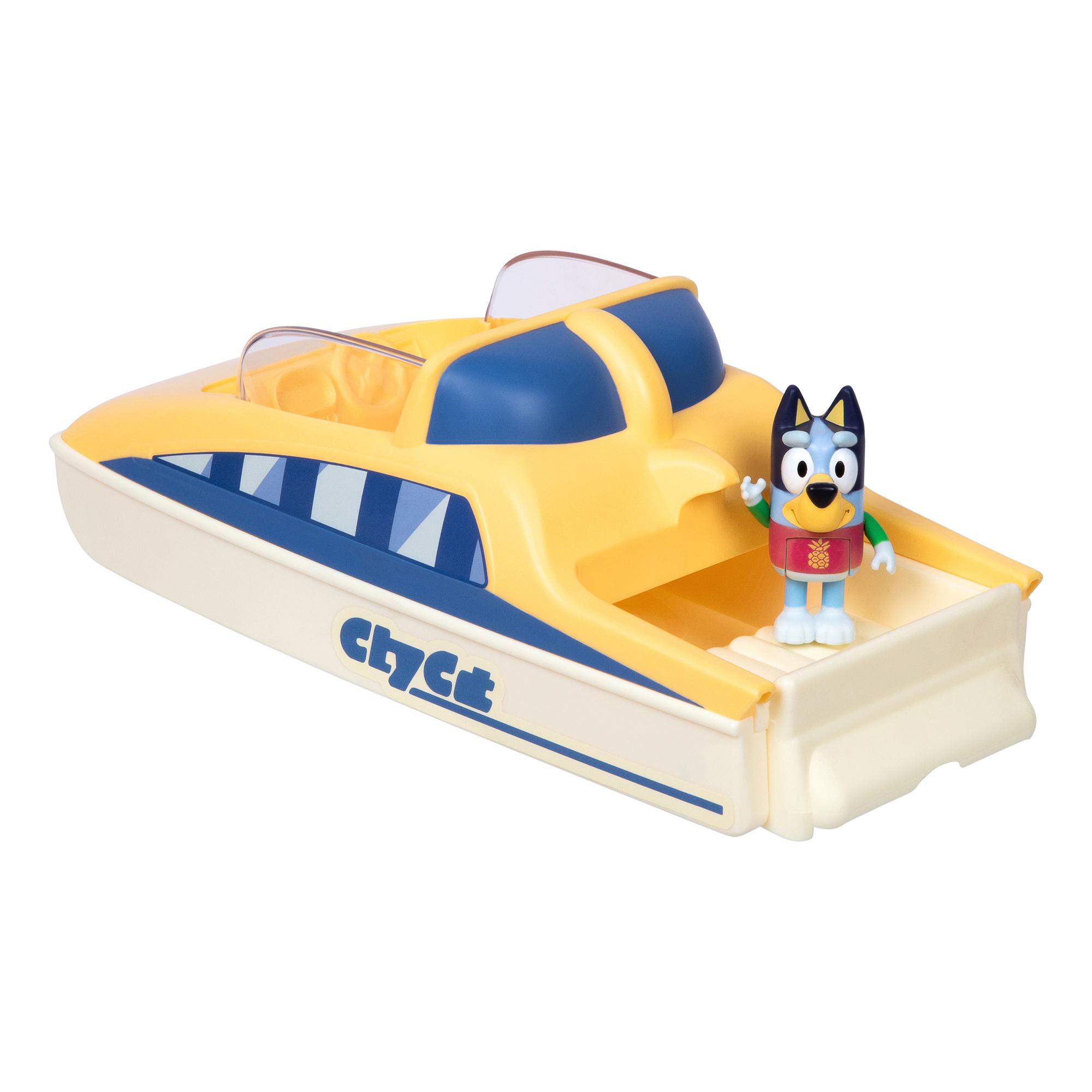 Bluey Citycat Boat Playst Colour Change Figure thumbnail 2