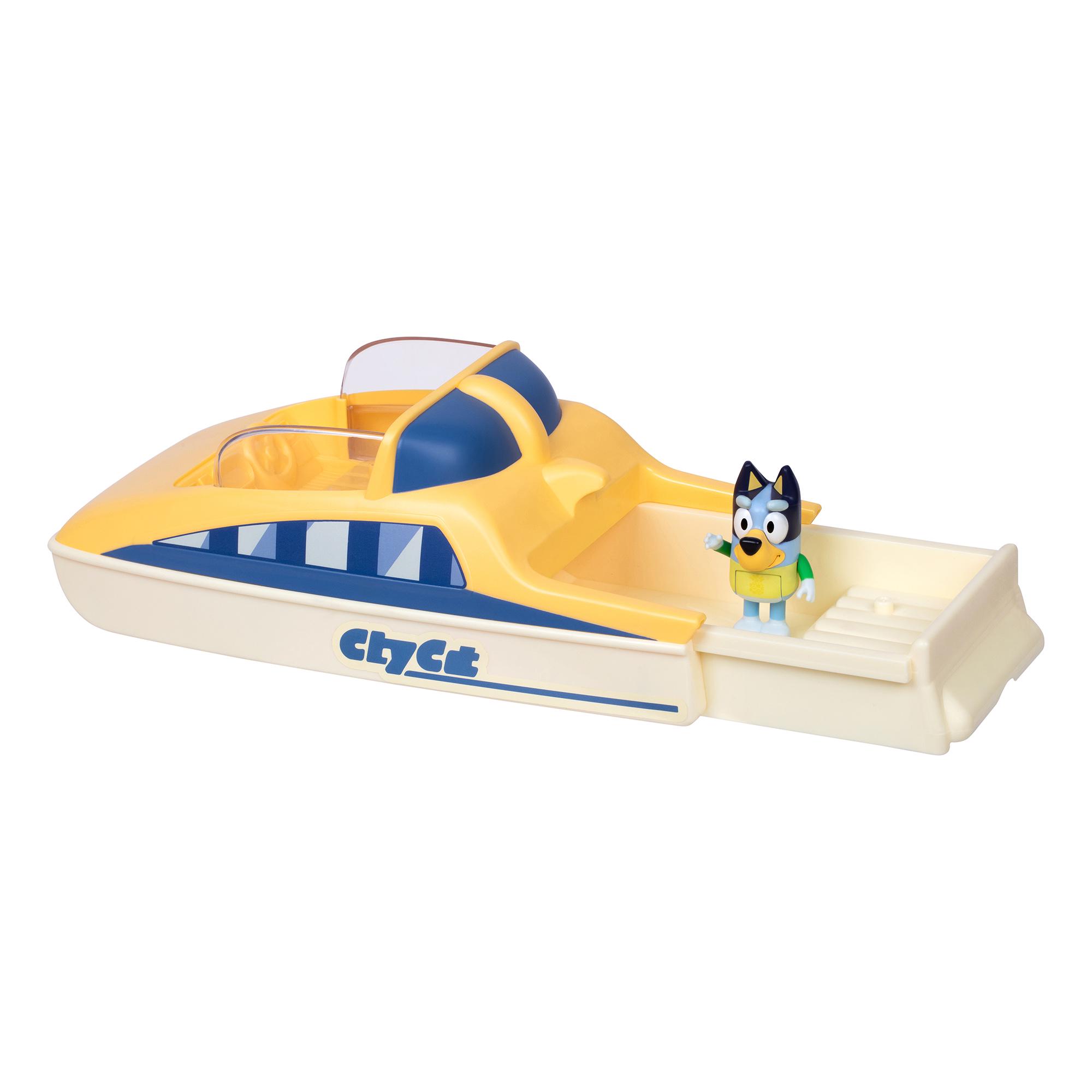 Bluey Citycat Boat Playst Colour Change Figure thumbnail 3