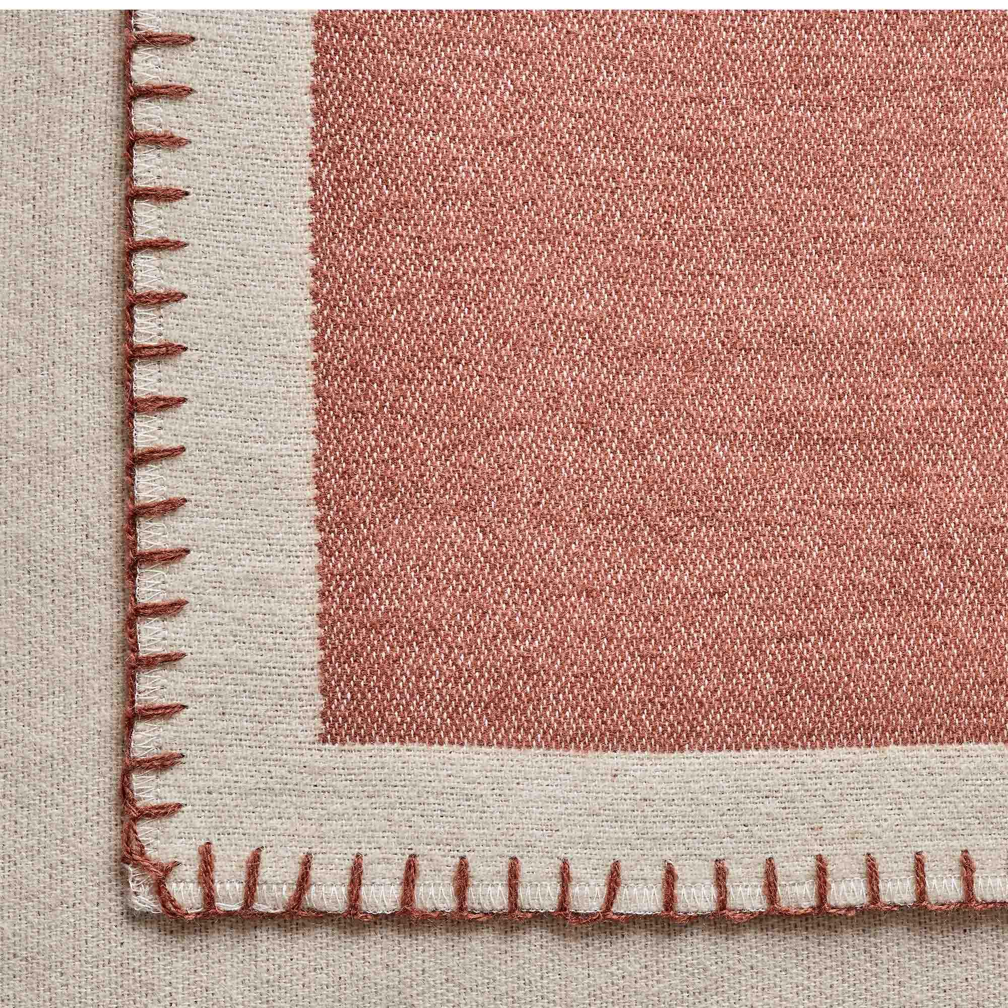 Habitat Autumn Blanket Stitch Throw - 125x150 thumbnail 3