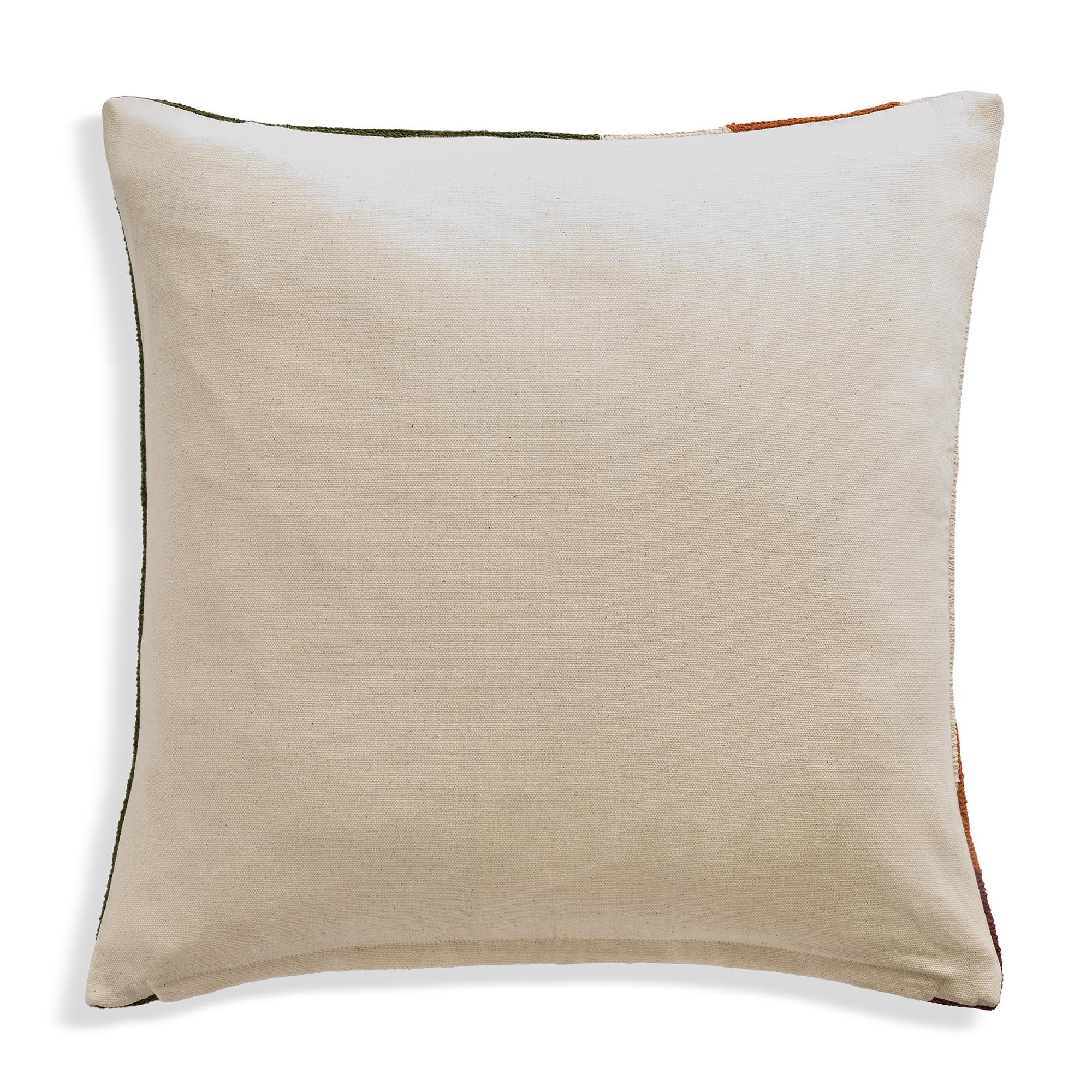 Habitat Autumn Abstract Crewel Cushion - 43x43 thumbnail 4