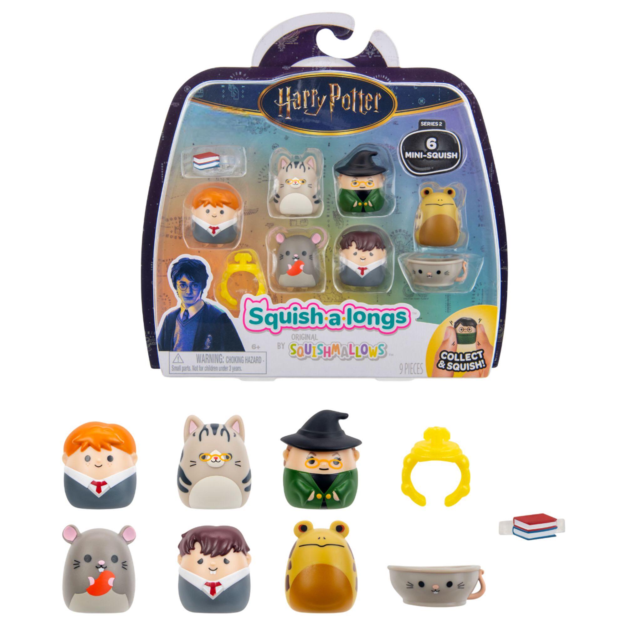 Squish-a-longs Pack of 6 Harry Potter Mini-Squish Accessory Set thumbnail 3
