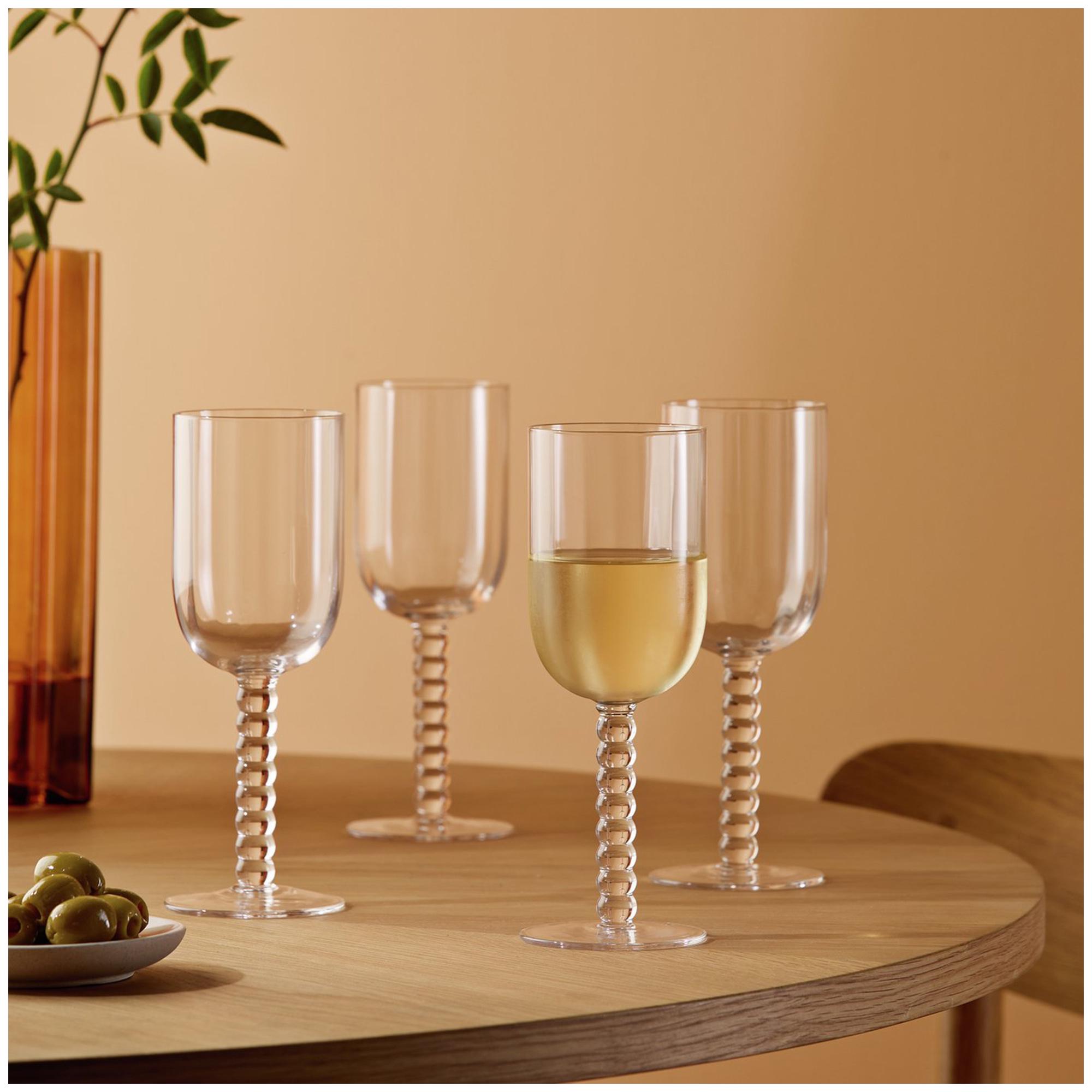 Habitat Bobbin Wine Glass - Clear