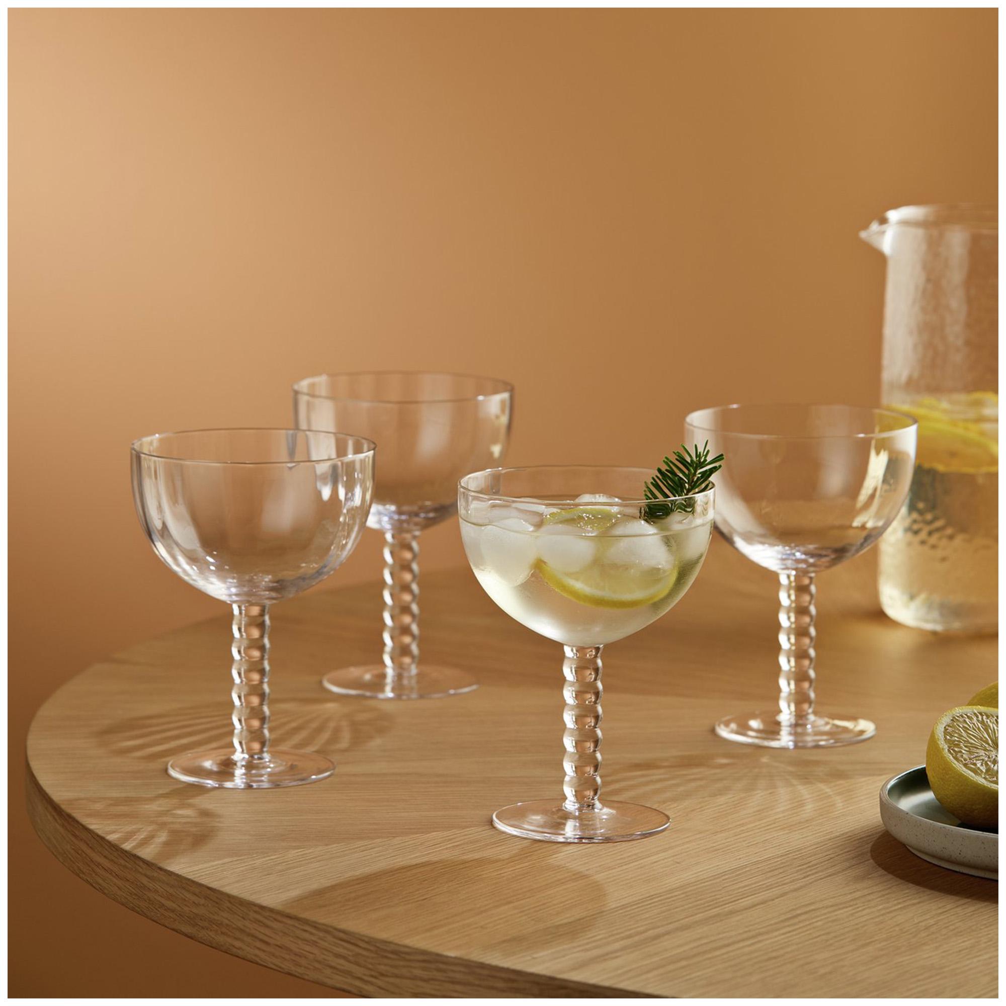 Habitat Bobbin Cocktail Glass - Clear