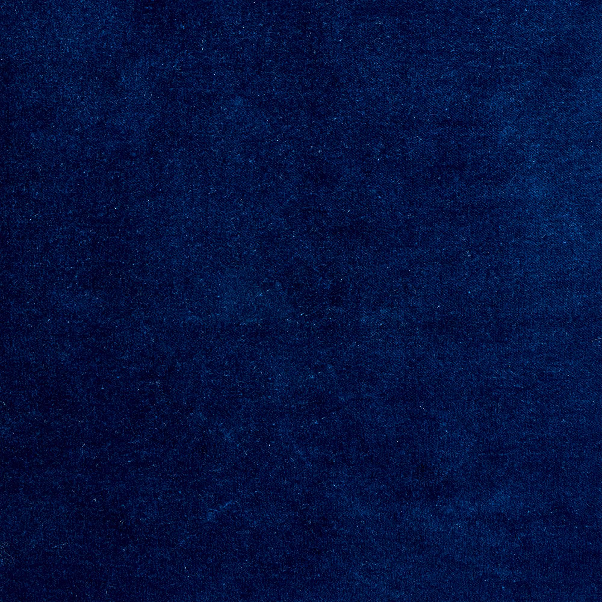 Habitat Cotton Velvet Cushion - Navy - 43x43 thumbnail 5