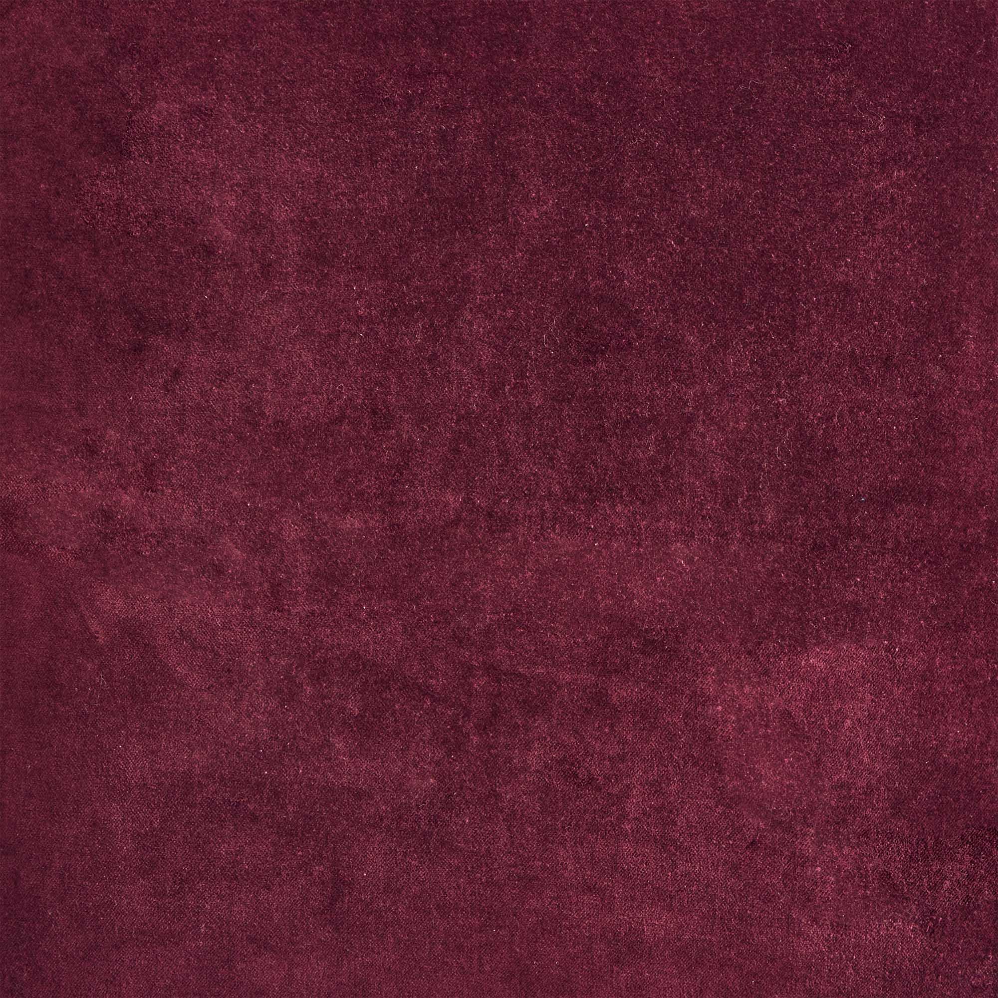Habitat Cotton Velvet Cushion - Fig - 43x43 thumbnail 5