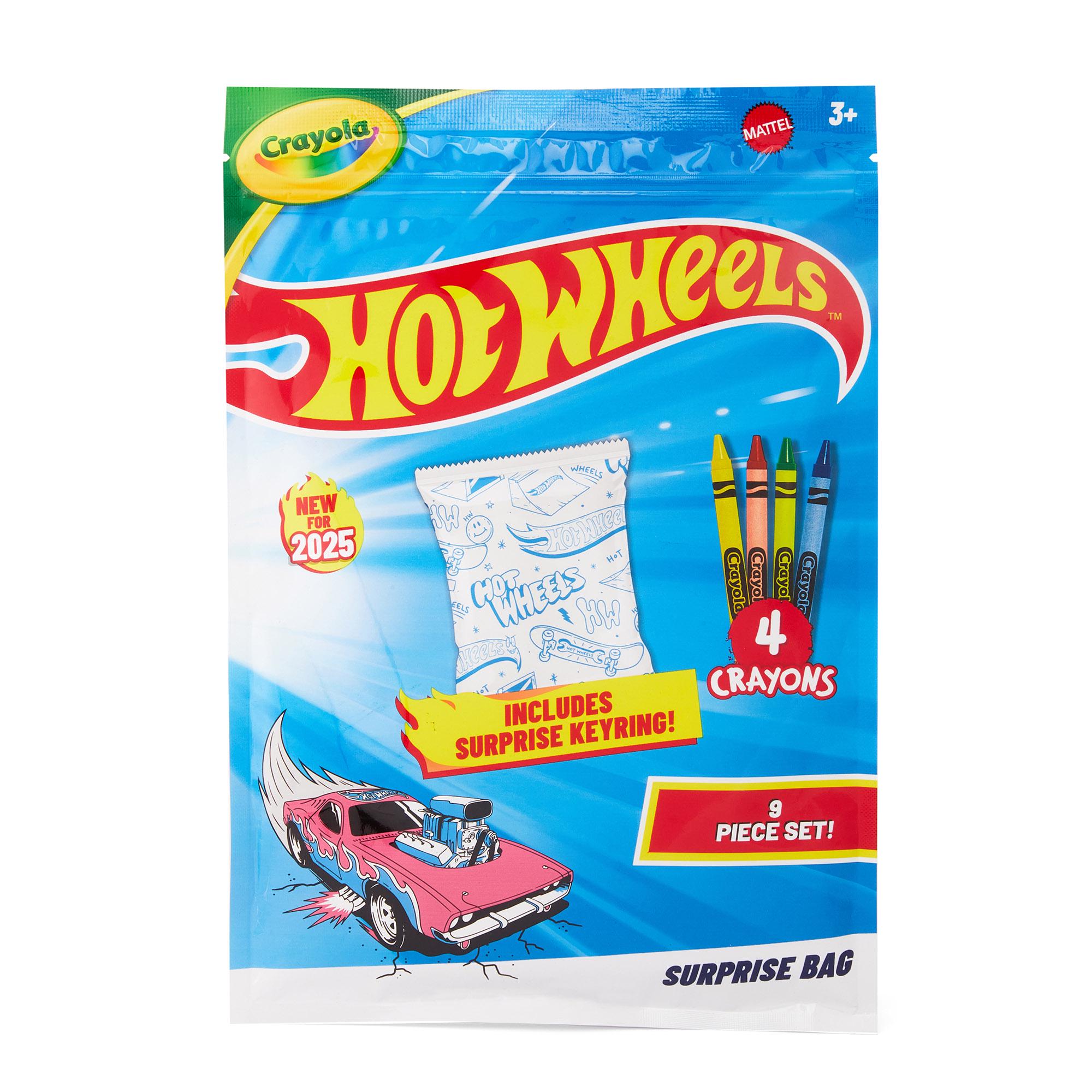 Crayola Hot Wheels Surprise Activity Bag