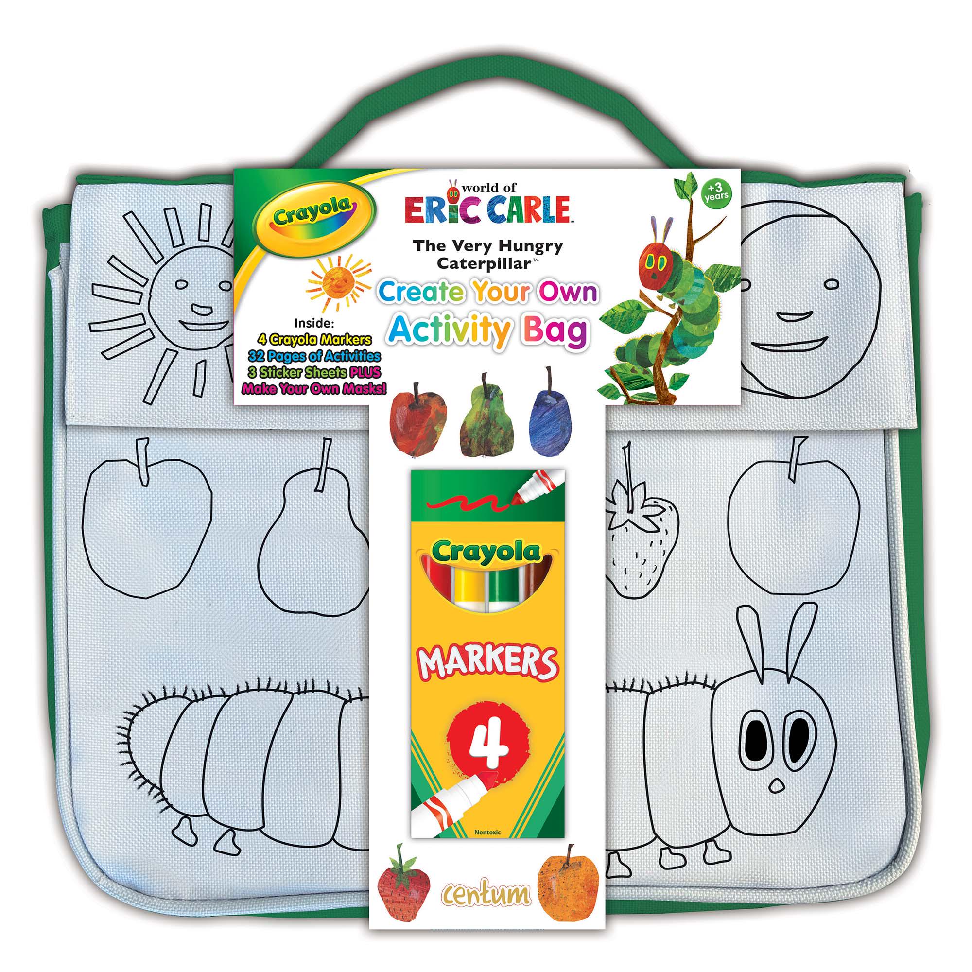 Crayola The Very Hungry Caterpillar Create Your Own Activity Bag thumbnail 2
