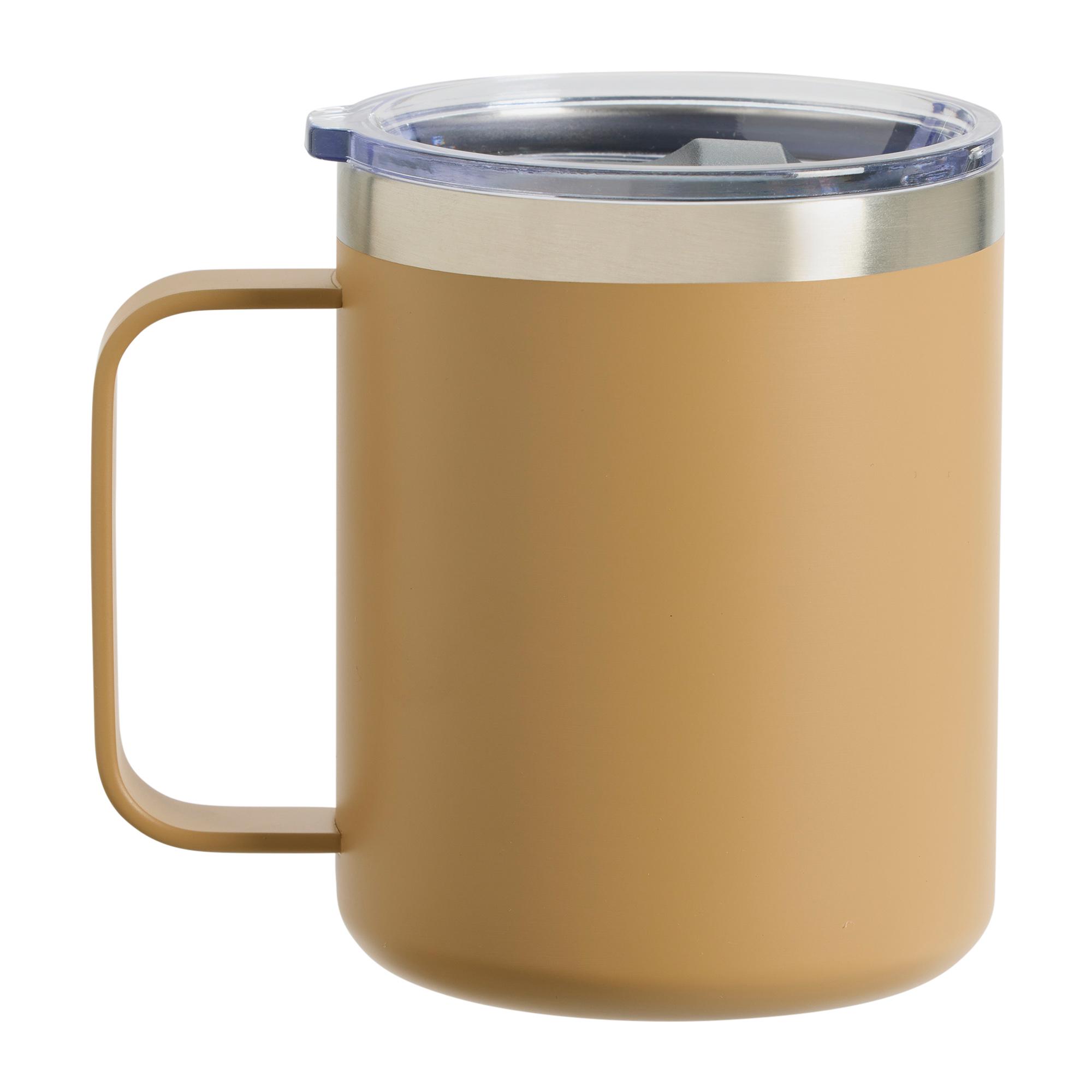 Sainsbury's Home Desk Cup with Handle - Tan