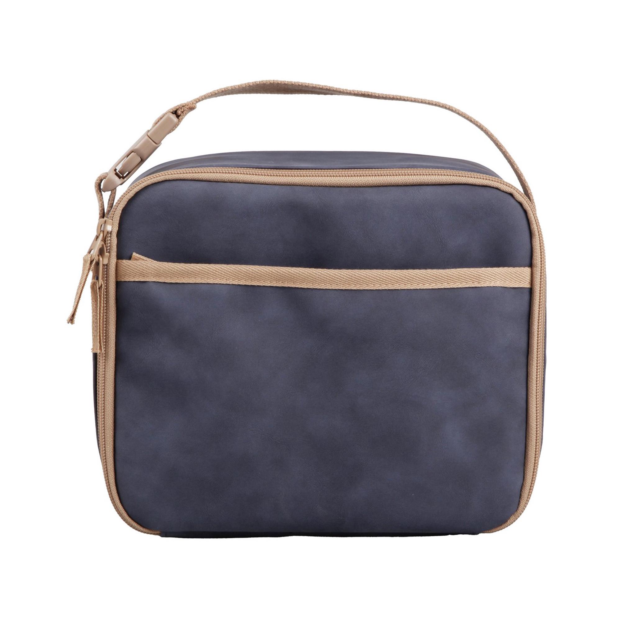 Sainsbury's Home Tan and Navy Lunch Bag