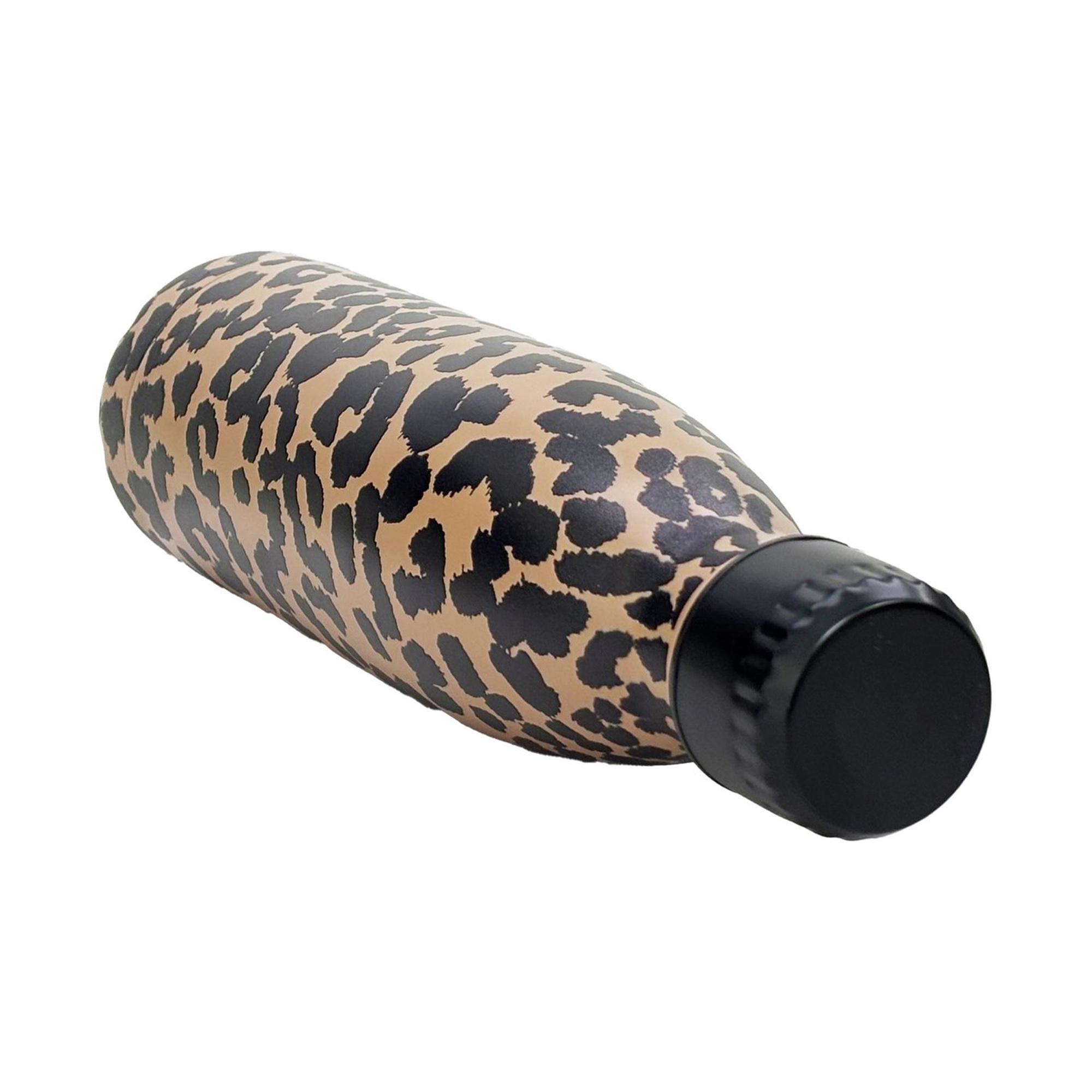 Sainsbury's Home Leopard Stainless Steel Bottle - 500ml thumbnail 2