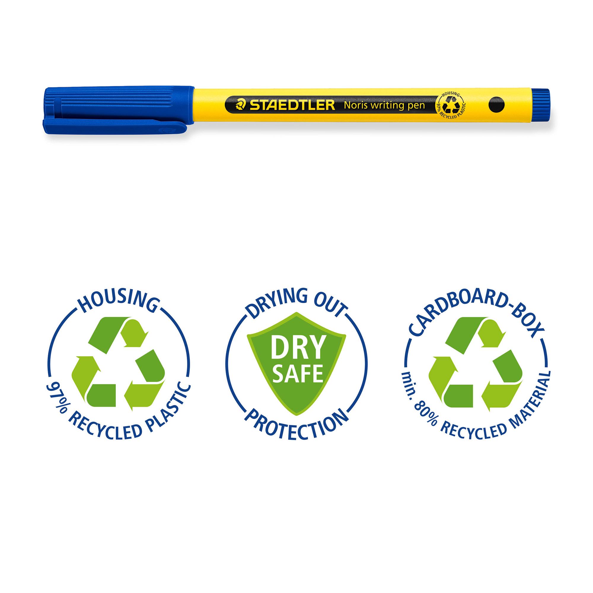 Staedtler Noris Pack of 4 Handwriting Pen thumbnail 4