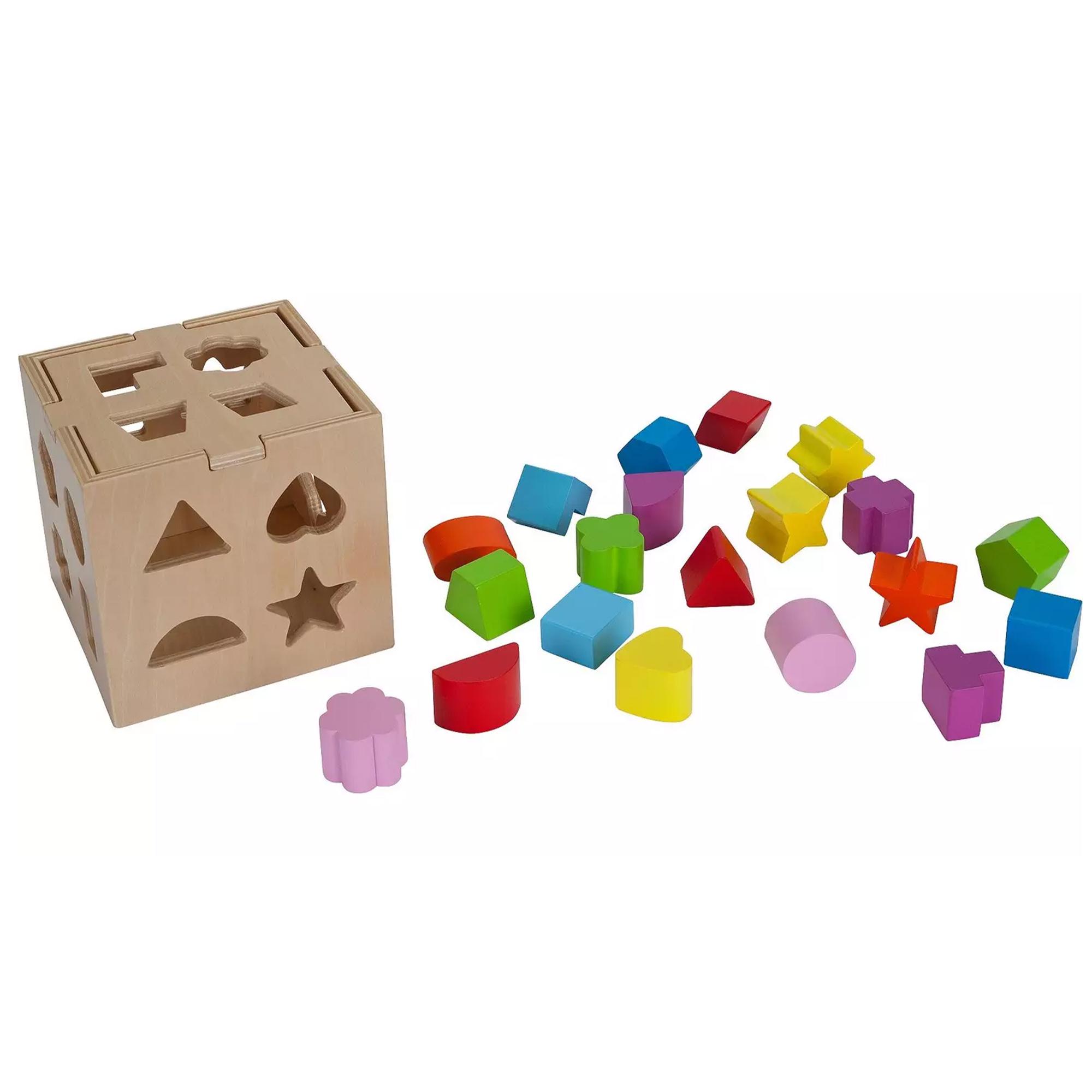Chad Valley PlaySmart Wooden Shape Sorter thumbnail 4